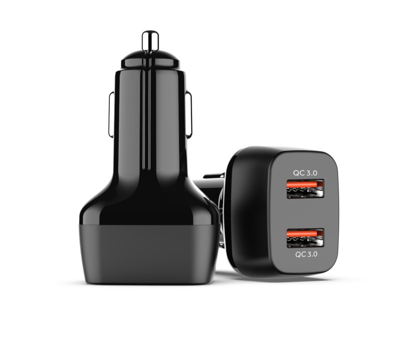 Dual Port 3.0 USB Car Charger, 36W 8