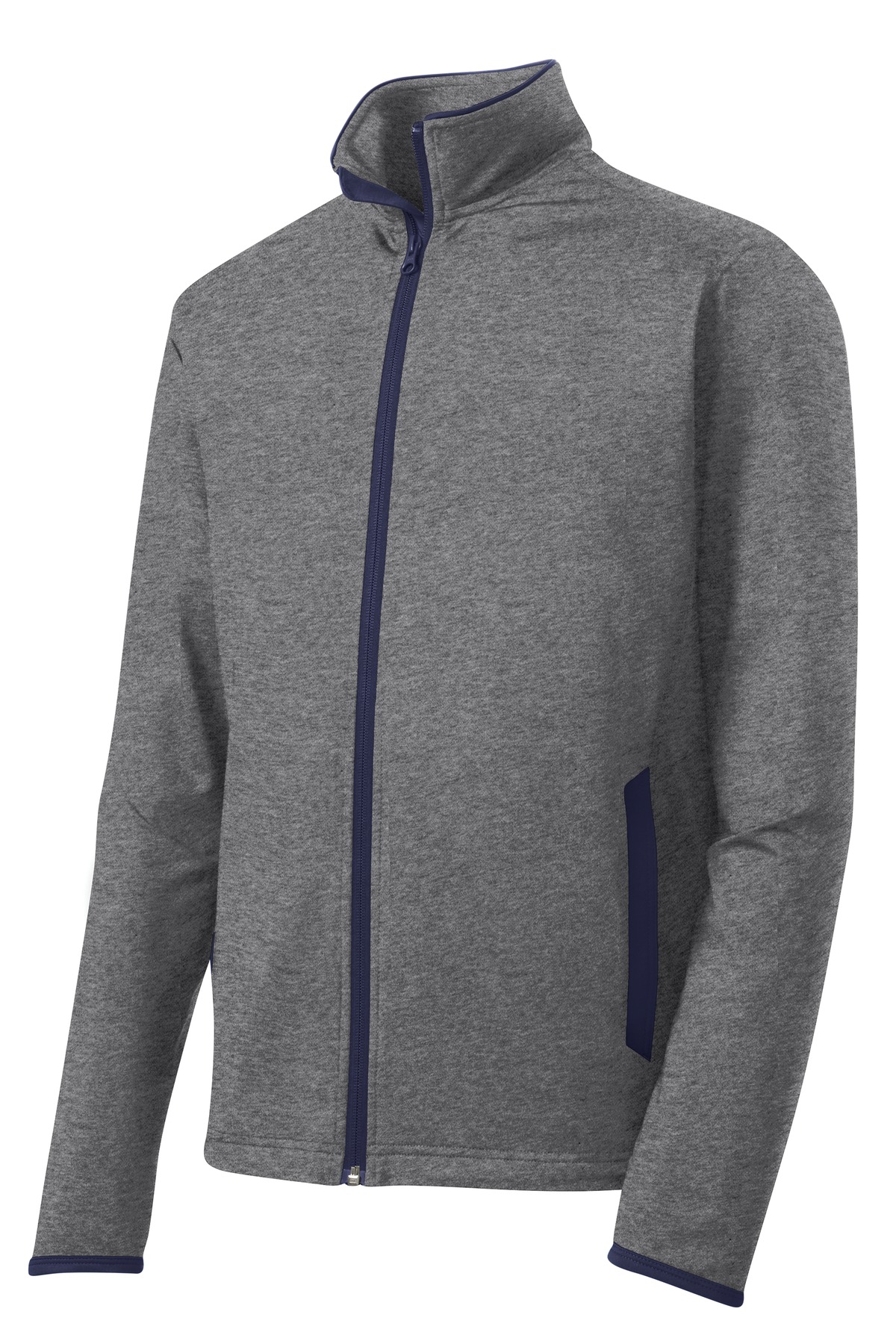Sport-Tek® Sport-Wick® Stretch Contrast Full-Zip Jacket 24
