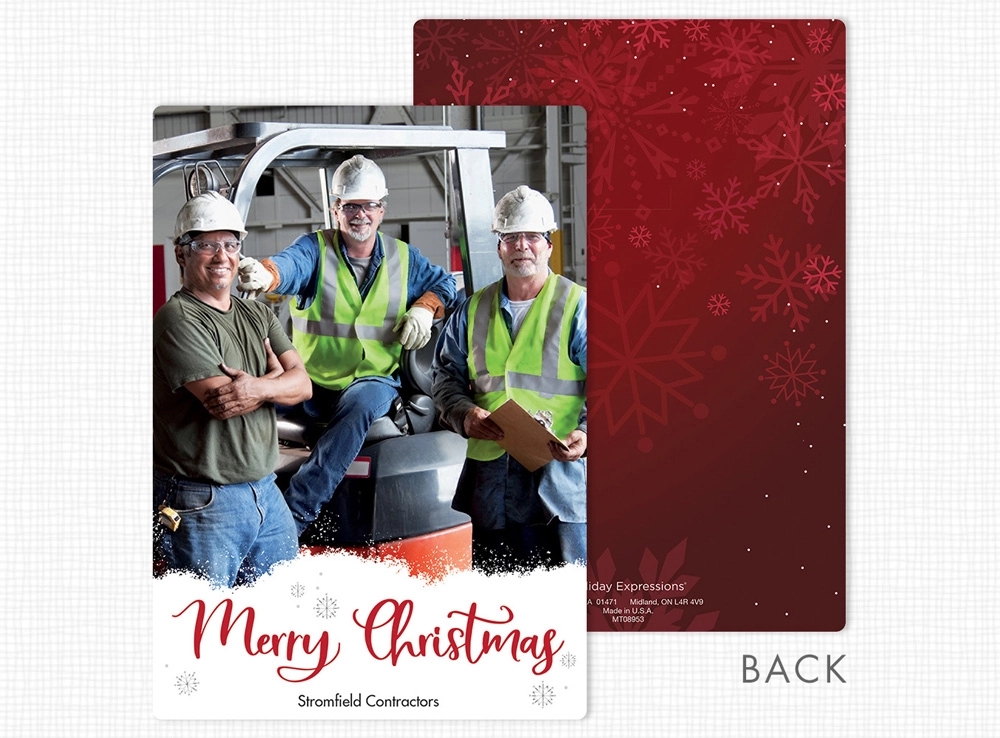 Just Like That Flat Holiday Photo Cards 1