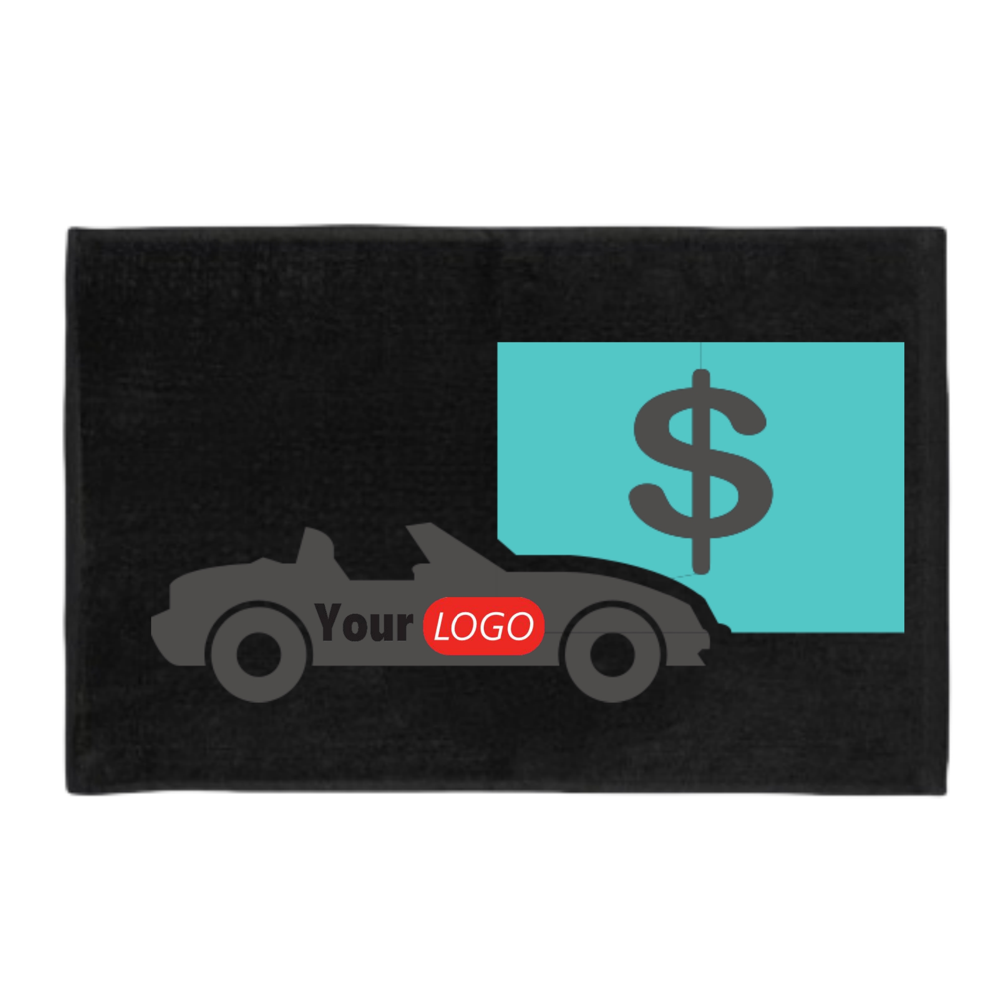 11" x 18" Large Cotton Washcloths 4 Color Print 2