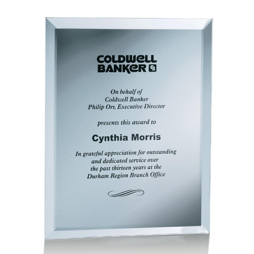 Mirror Plaque - Silver