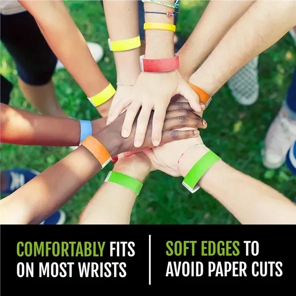 Dupont Disposable Wristband Tear-Resistant Event Accessory 15