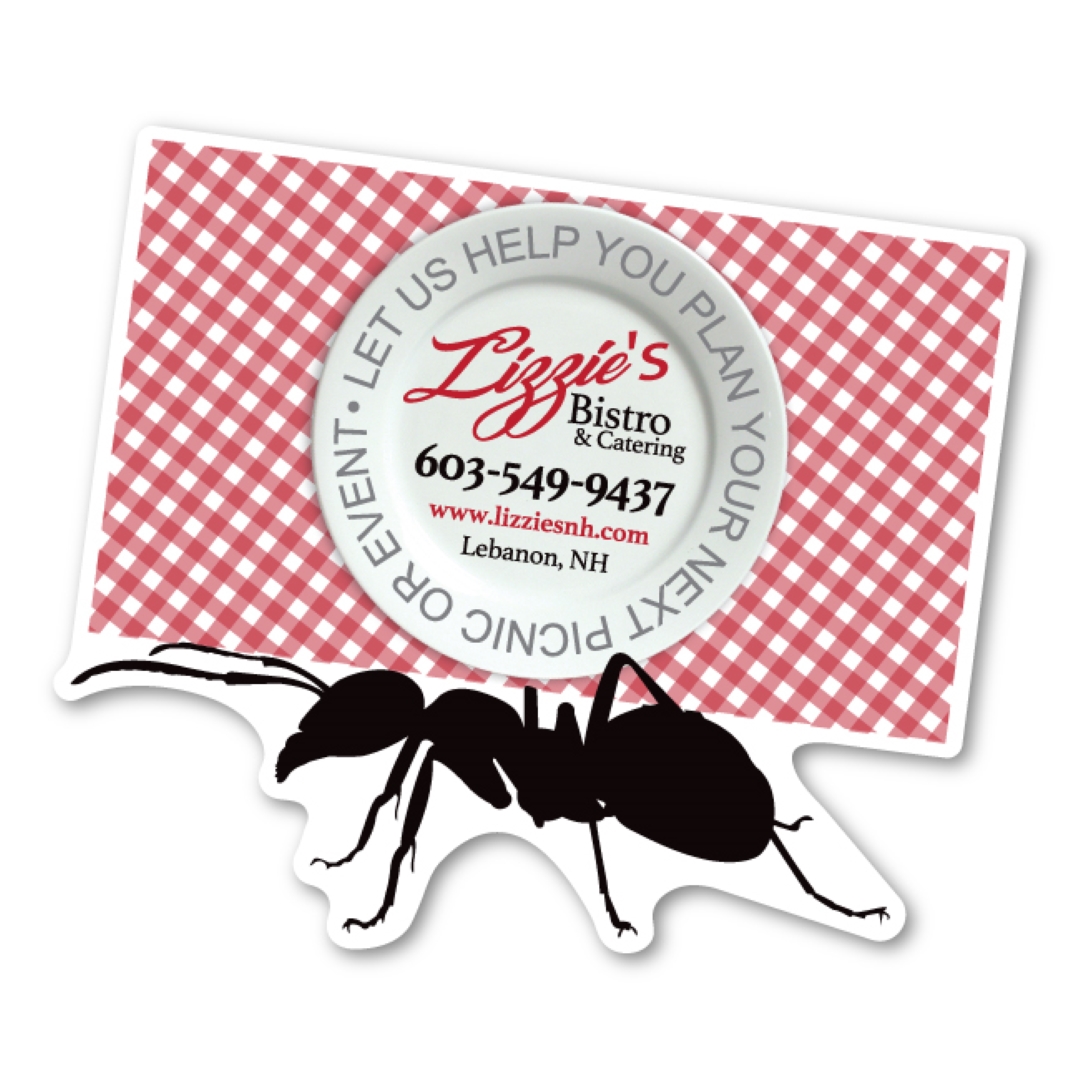 Ant Card Magnet - 4" x 3.35" - 20 mil