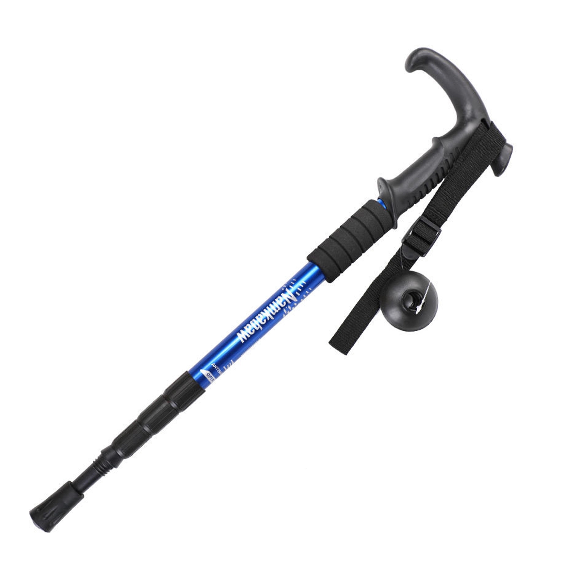 Outdoor Alpenstock With Aluminium Alloy T-shaped Handle 2