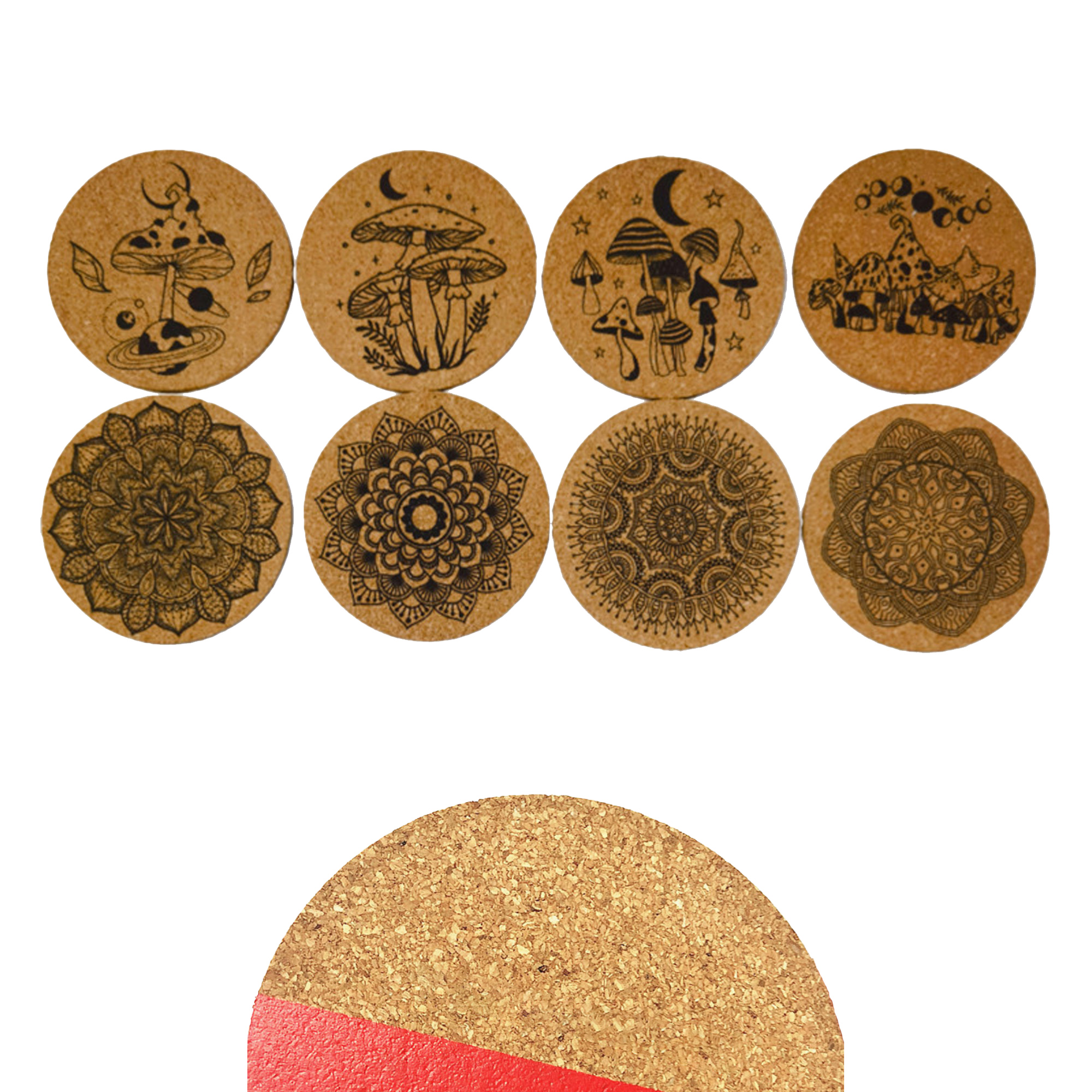 Cork Drink Coaster 2