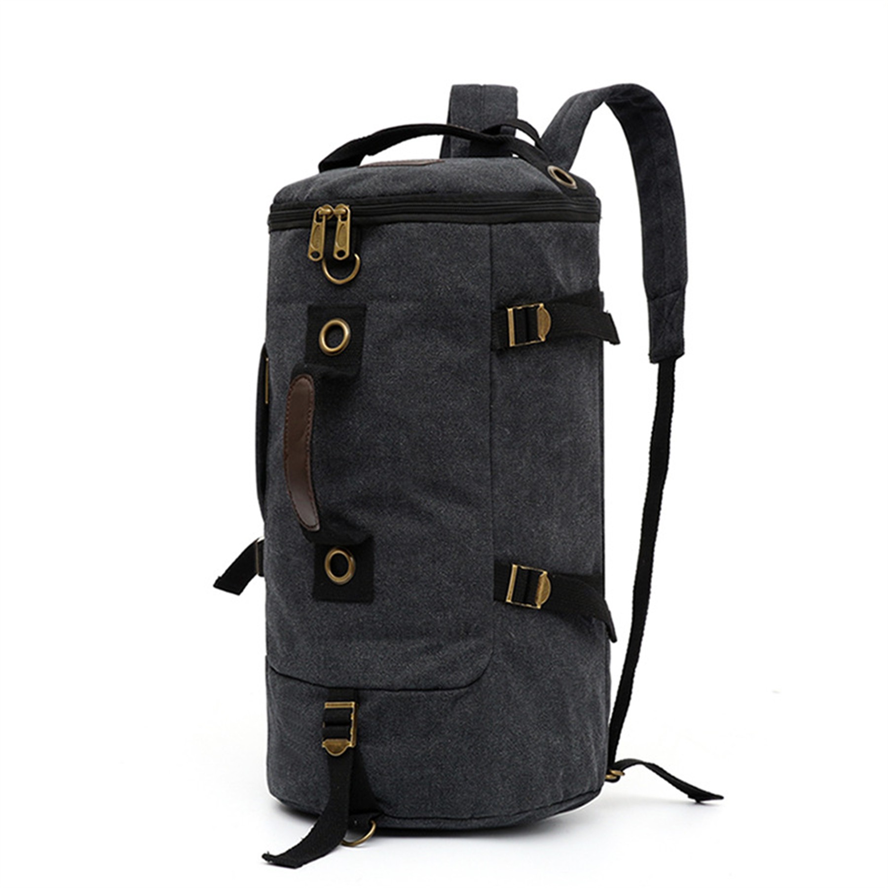 Vintage Canvas Convertible Travel Backpack 3