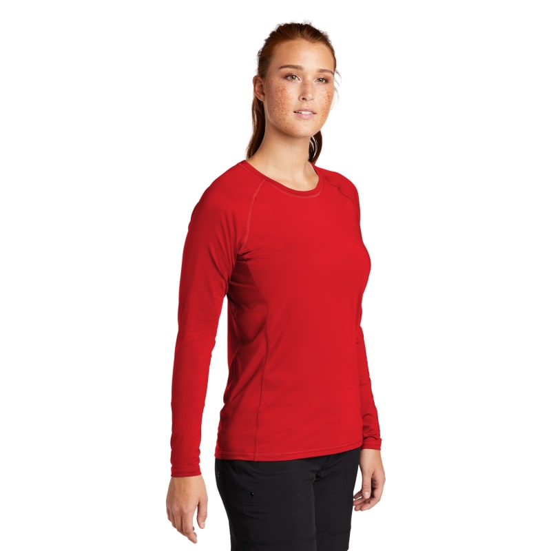 Sport-Tek Women's Long Sleeve Rashguard Tee. 26