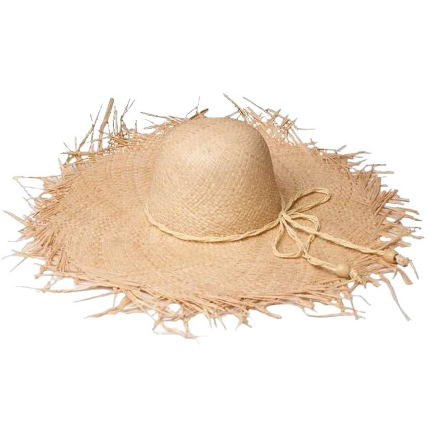 Natural Raffia Straw Wide Brim Sun Hat 5