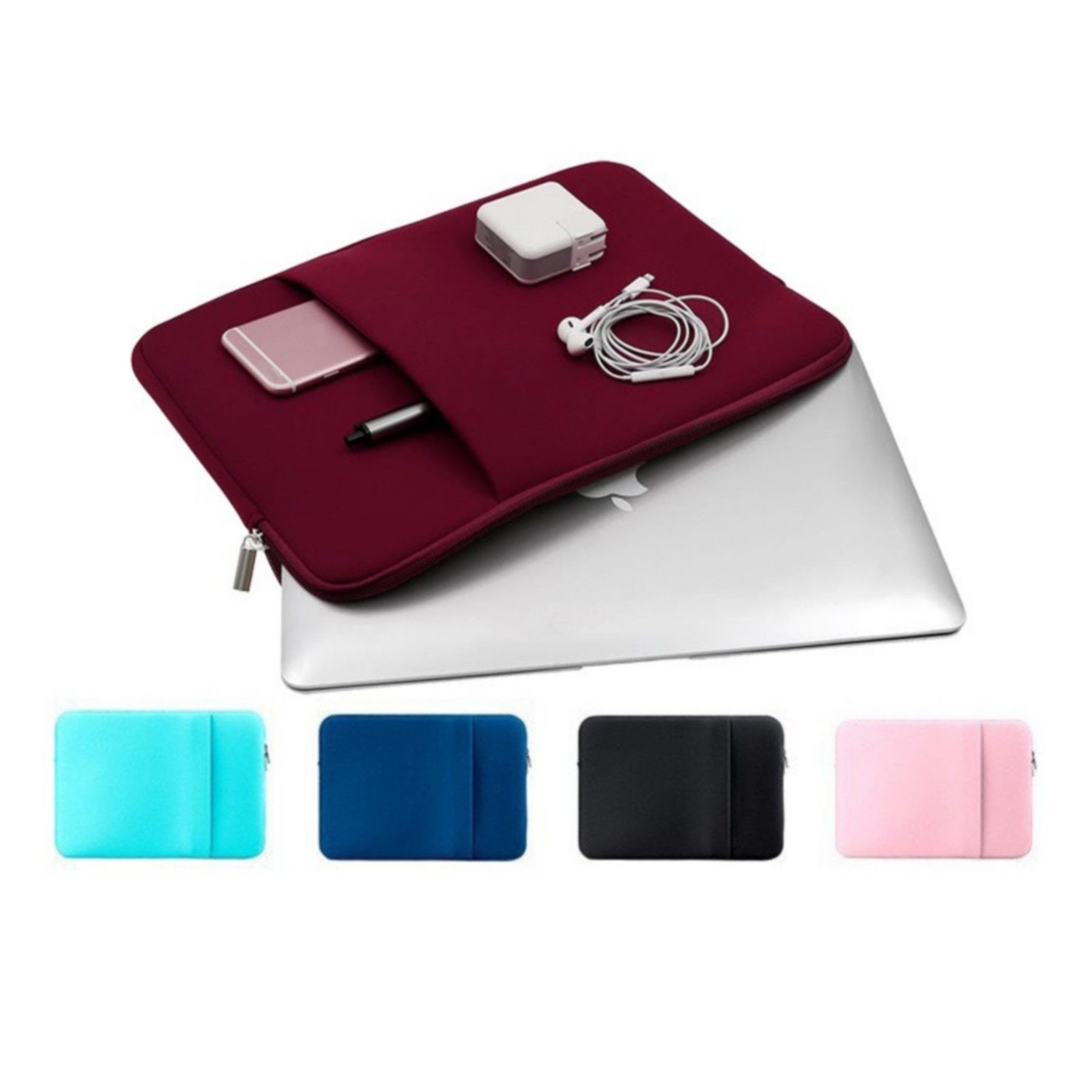 11 Inch Fluffy Lining Water Resistant Neoprene Laptop Sleeve 1