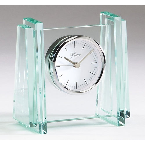 Glass With Embedded Clock 2