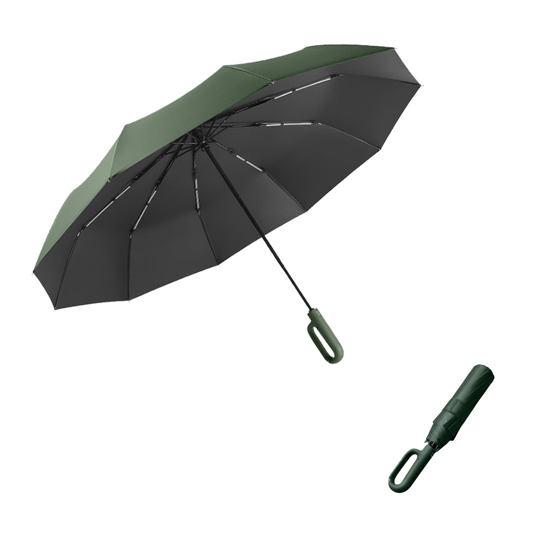 Portable Folding Ring Buckle Umbrella 5