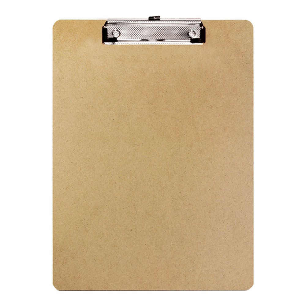 Clipboards - Hardboard Low Profile Clip 2