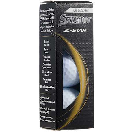Srixon Z-STAR Golf Balls - 3 Pack 6
