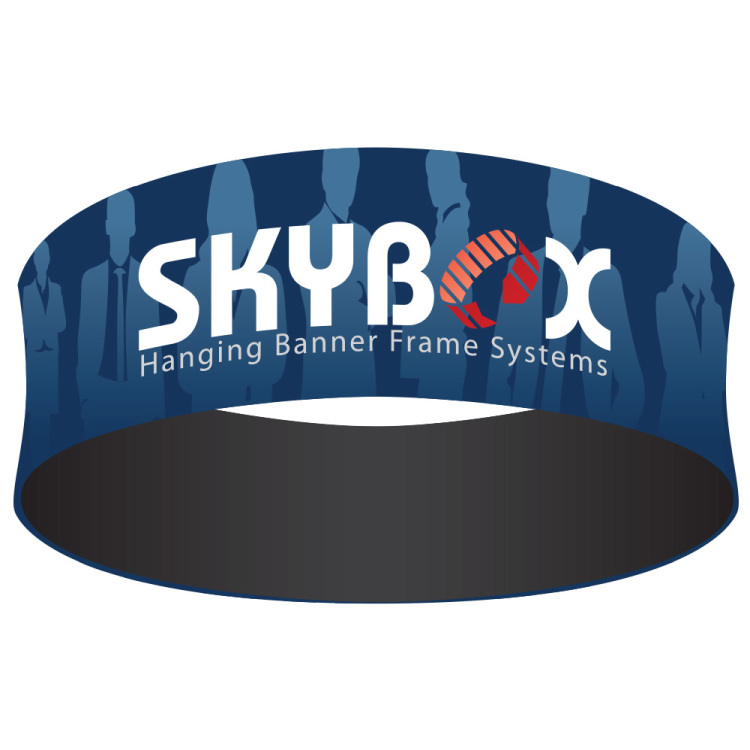 Hanging Banners (Circle) 32in H; 8ft D 2