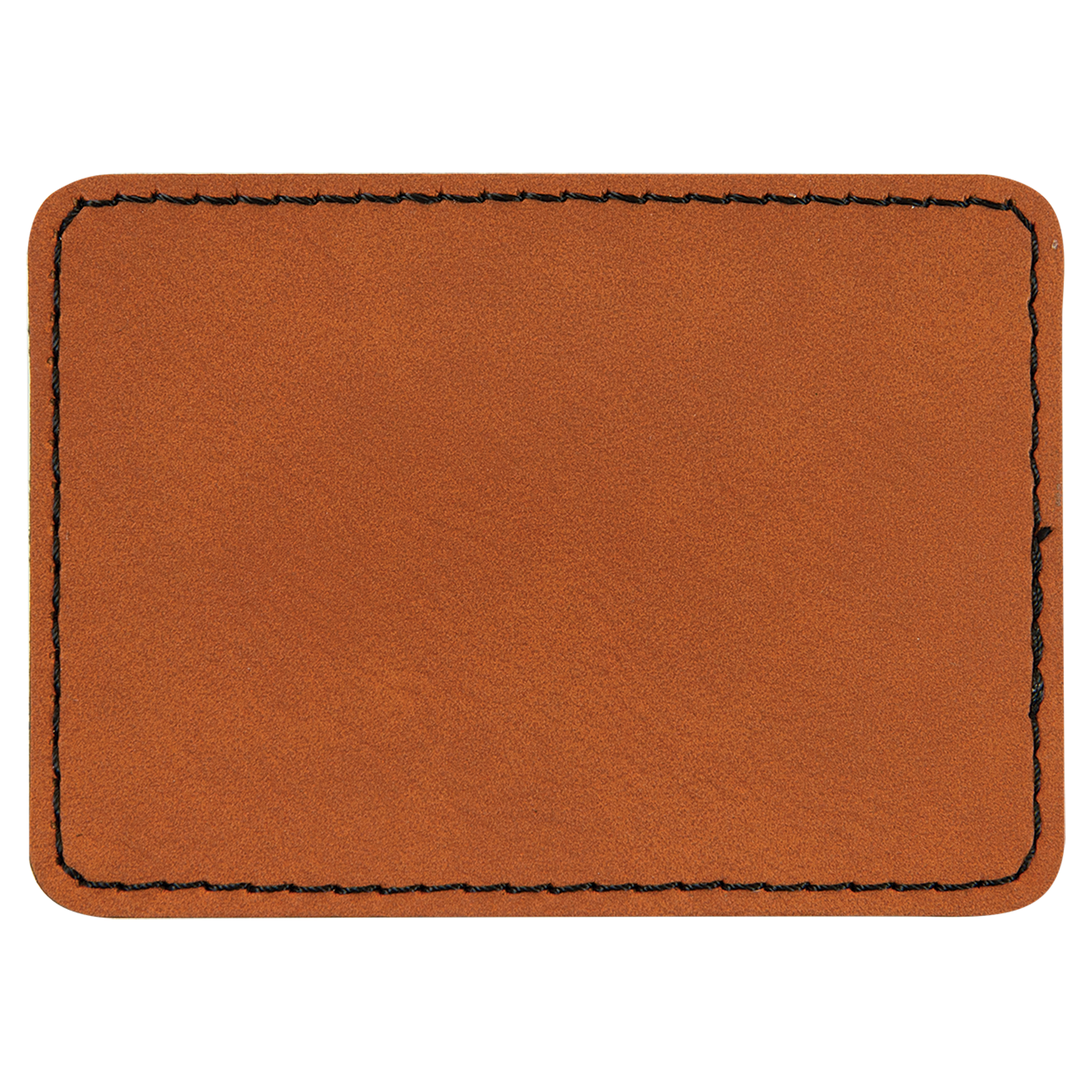 3 1/2" x 2 1/2" Rectangle Leatherette Patch with Adhesive 7