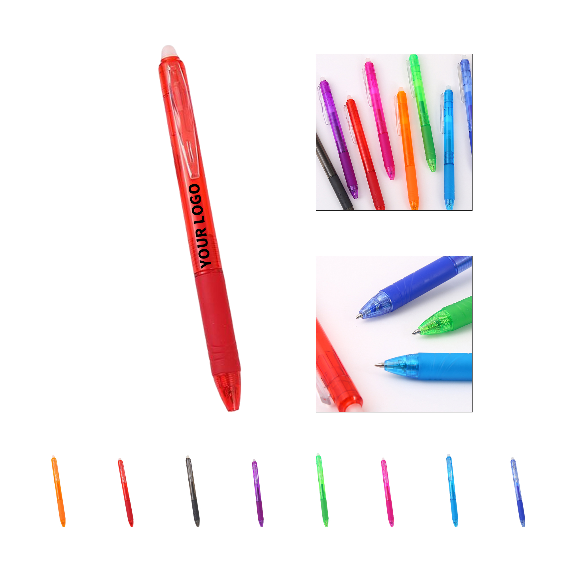 Thermo Sensitive Erasable Gel Pen With Refillable Cartridge 6