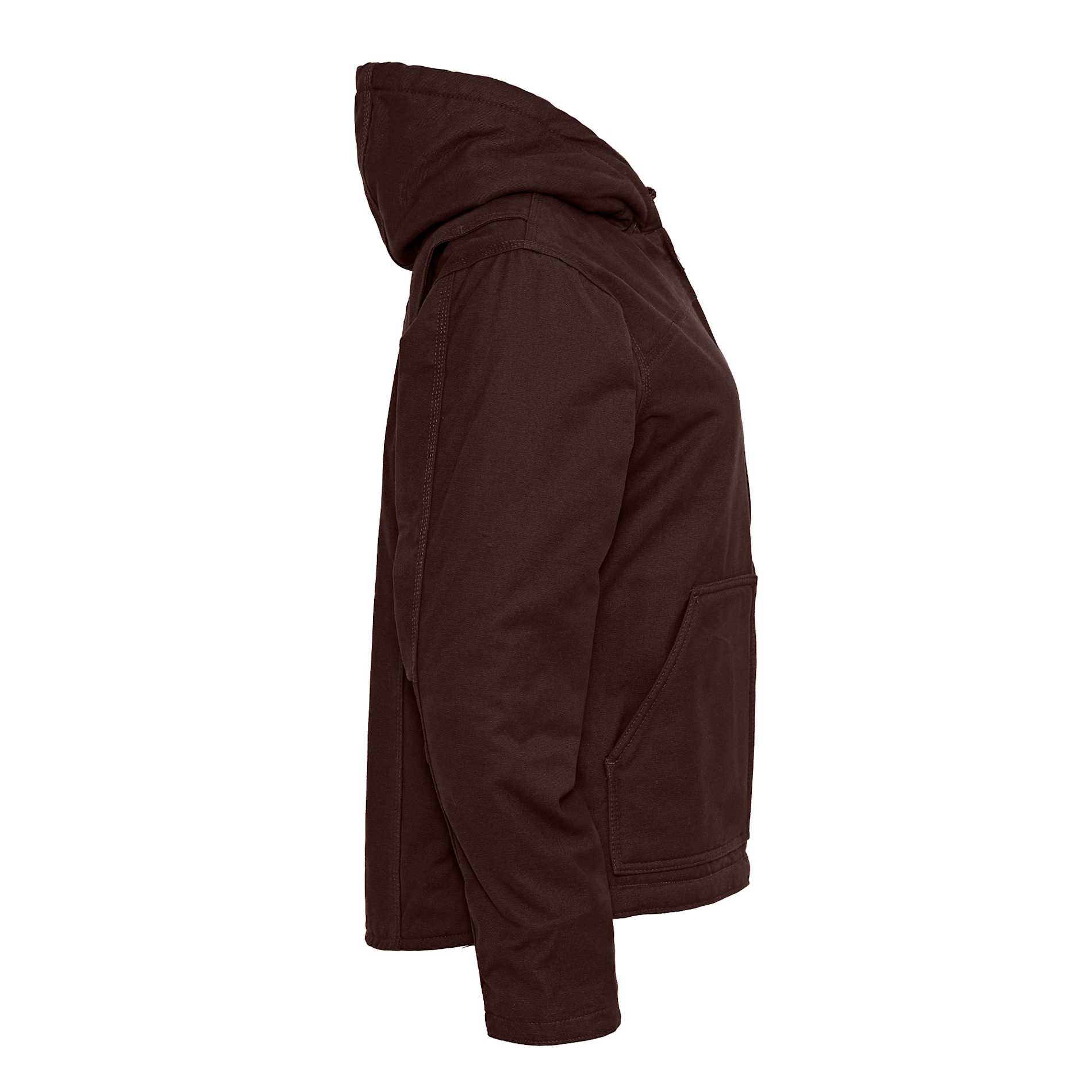 Berne Sherpa-Lined Softstone Duck Hooded Jacket 42