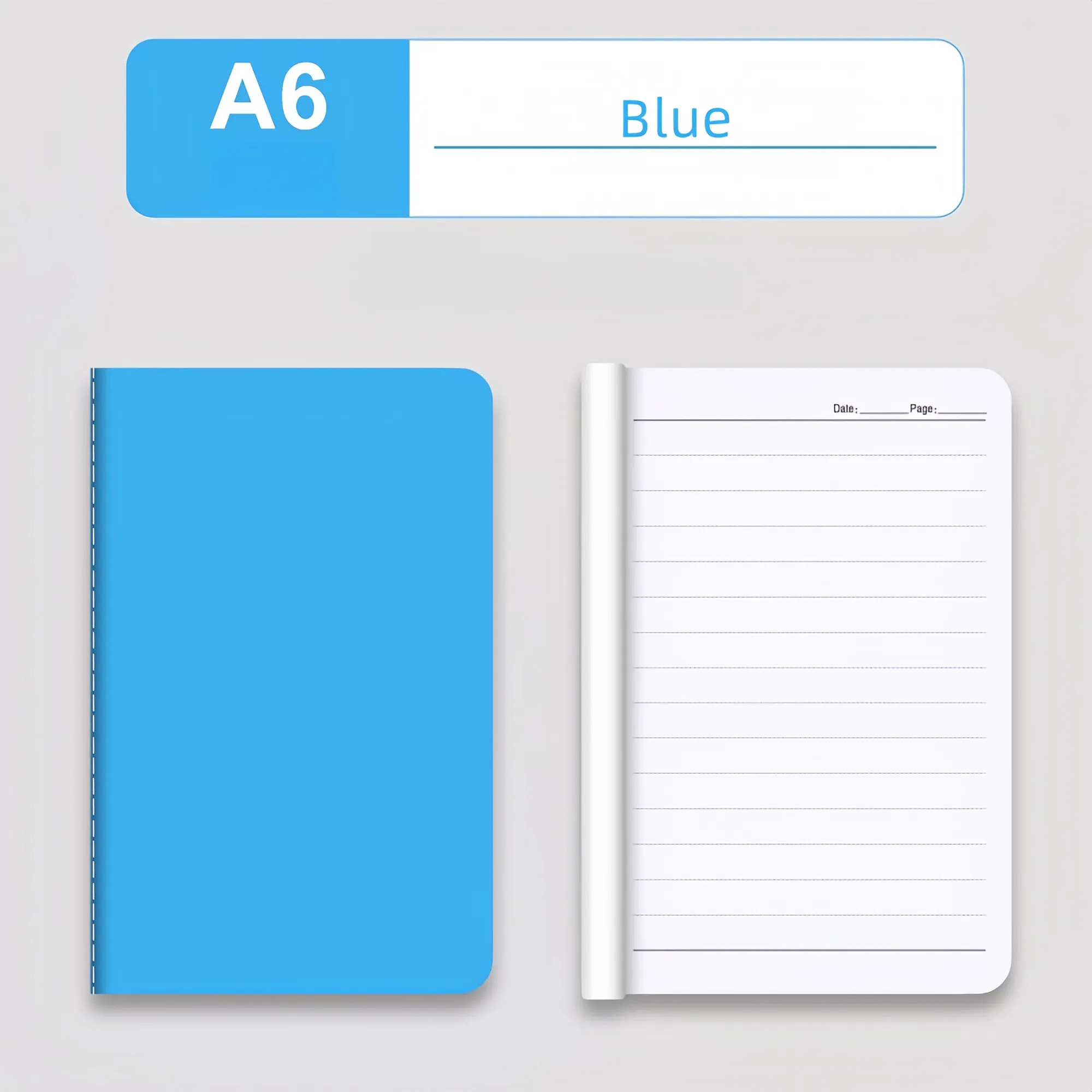 Thick Stitch Softcover Notebook 6