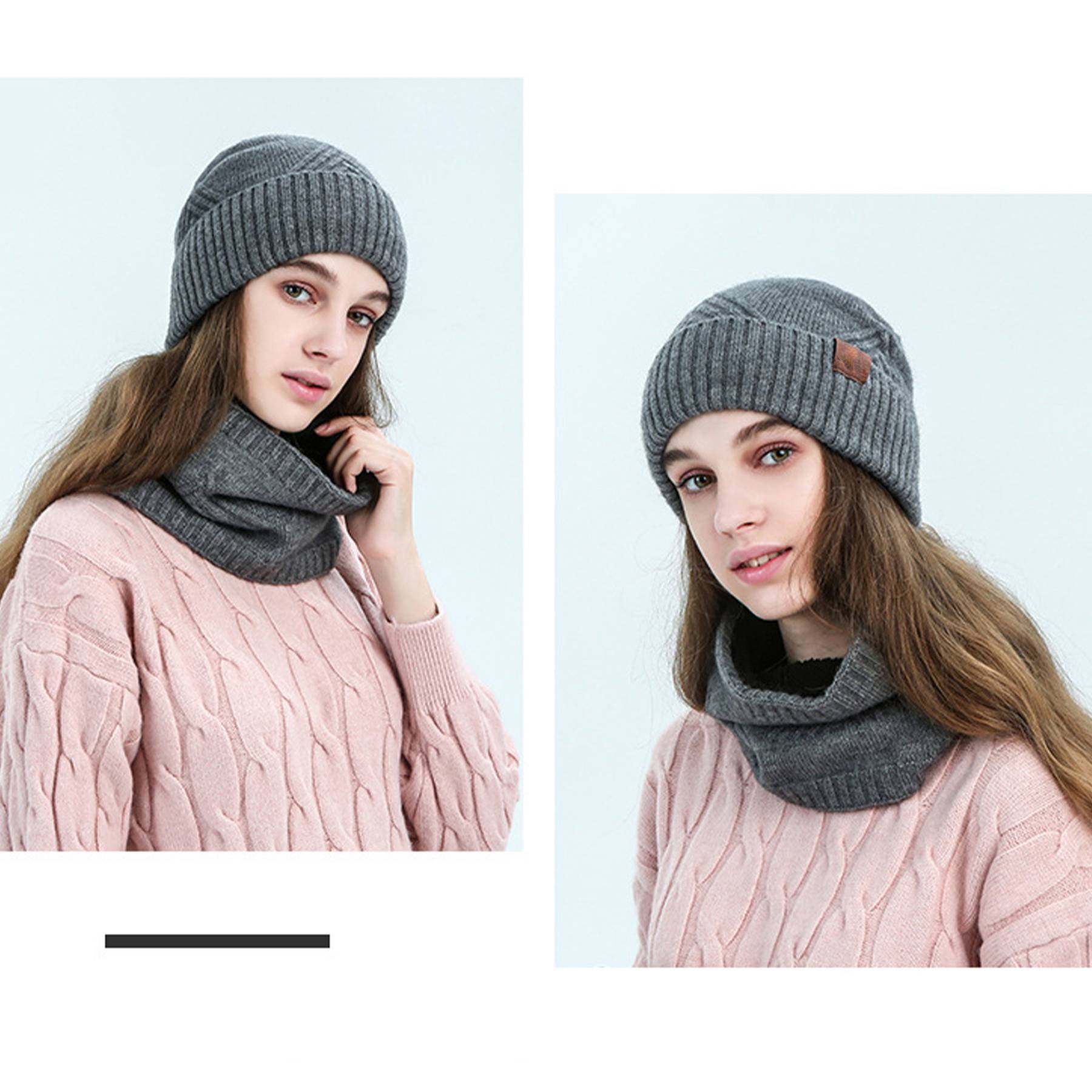 Winter Hat Scarf Gloves for Men Women 10