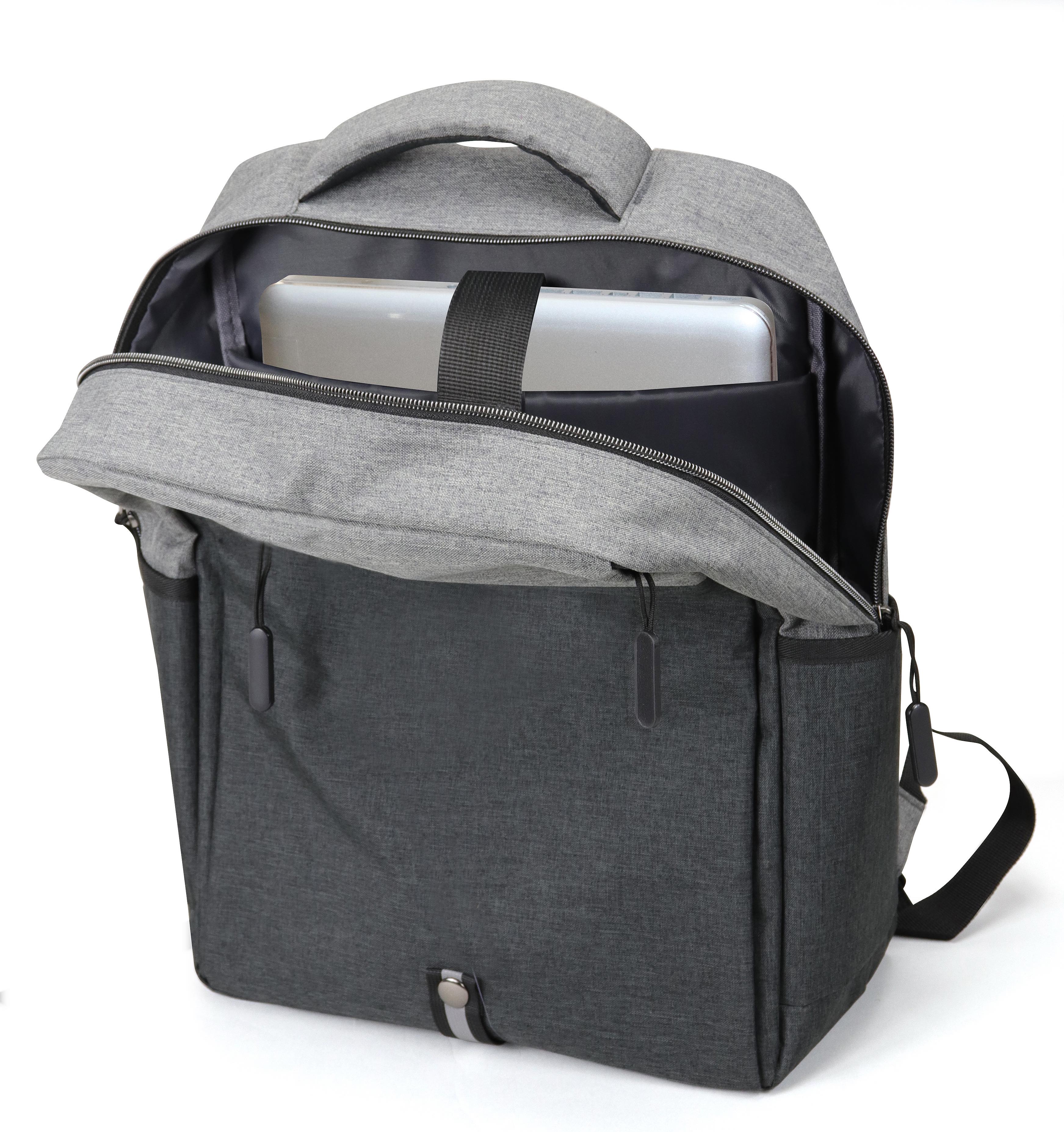 Two Tone Utility Computer Backpack