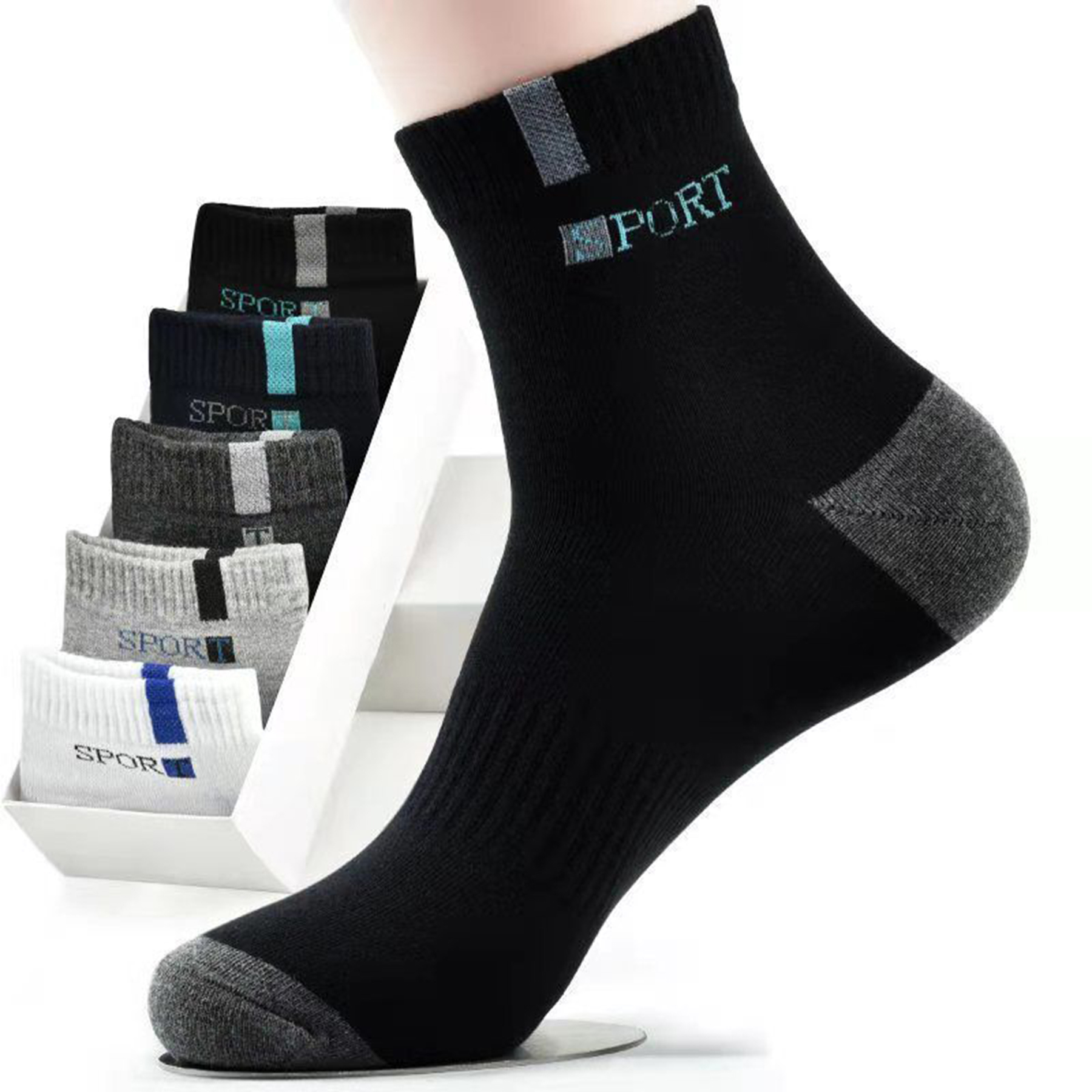 Adult Polyester Soccer Sock 3