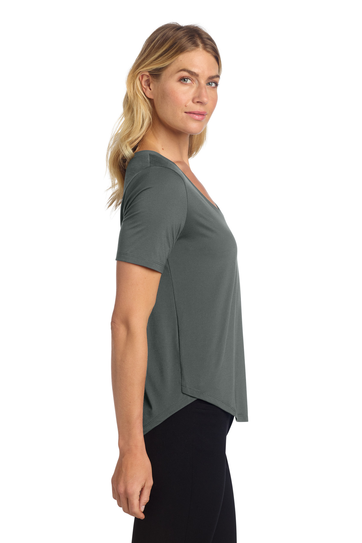 Mercer+Mettle Women's Stretch Jersey Relaxed Scoop MM1017 34