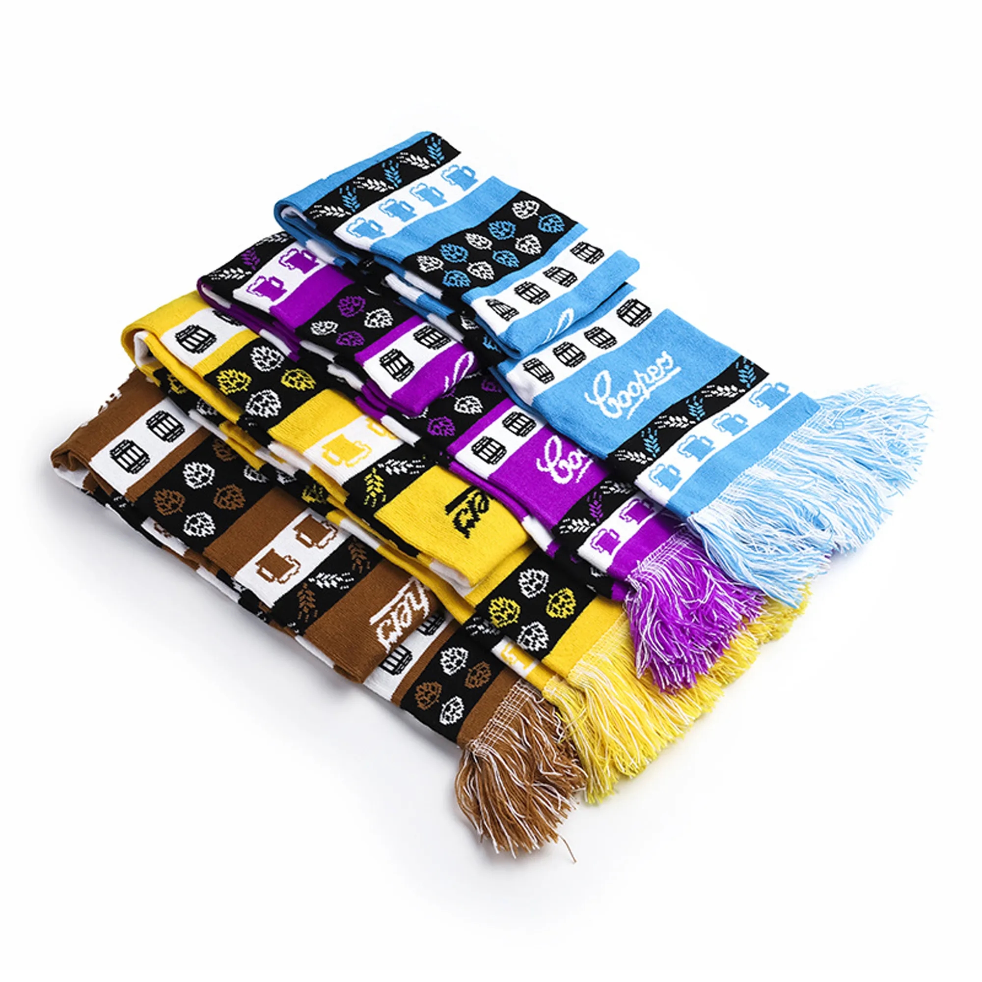 Custom Ball Game Jacquard Scarf 3