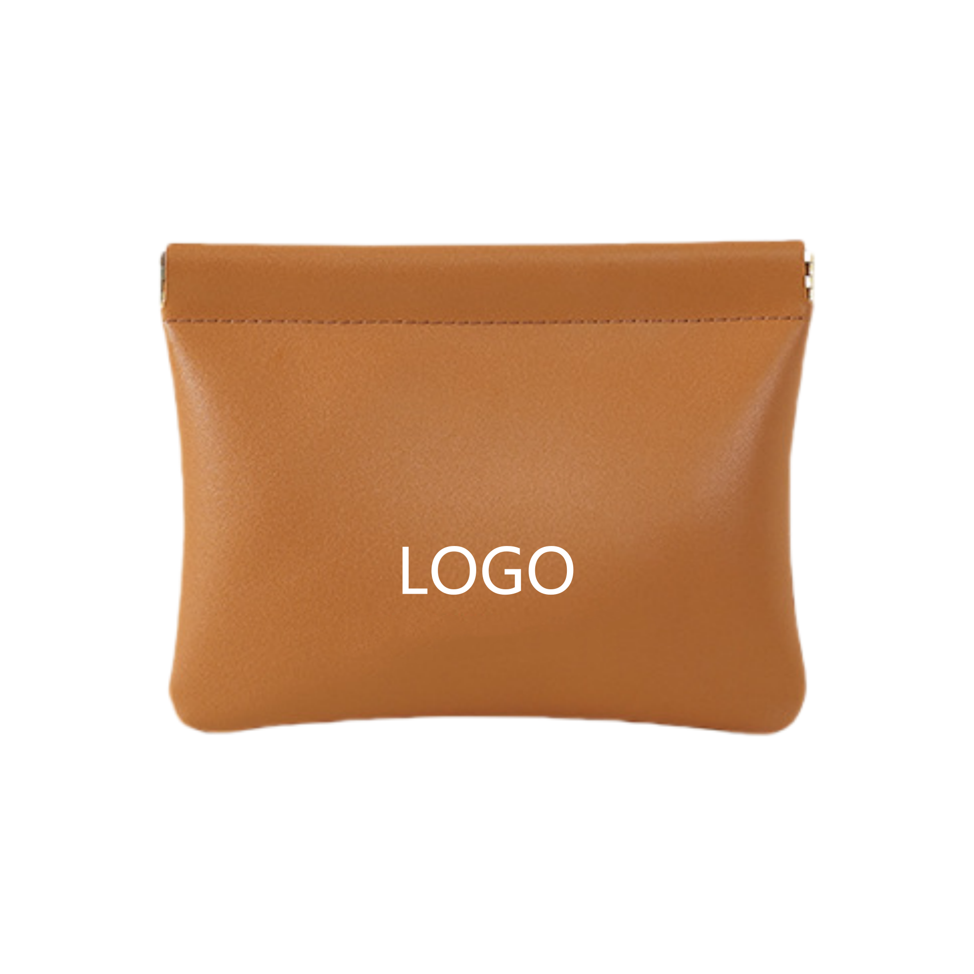 Automatic Closure PU Leather Coin Storage Bag 5