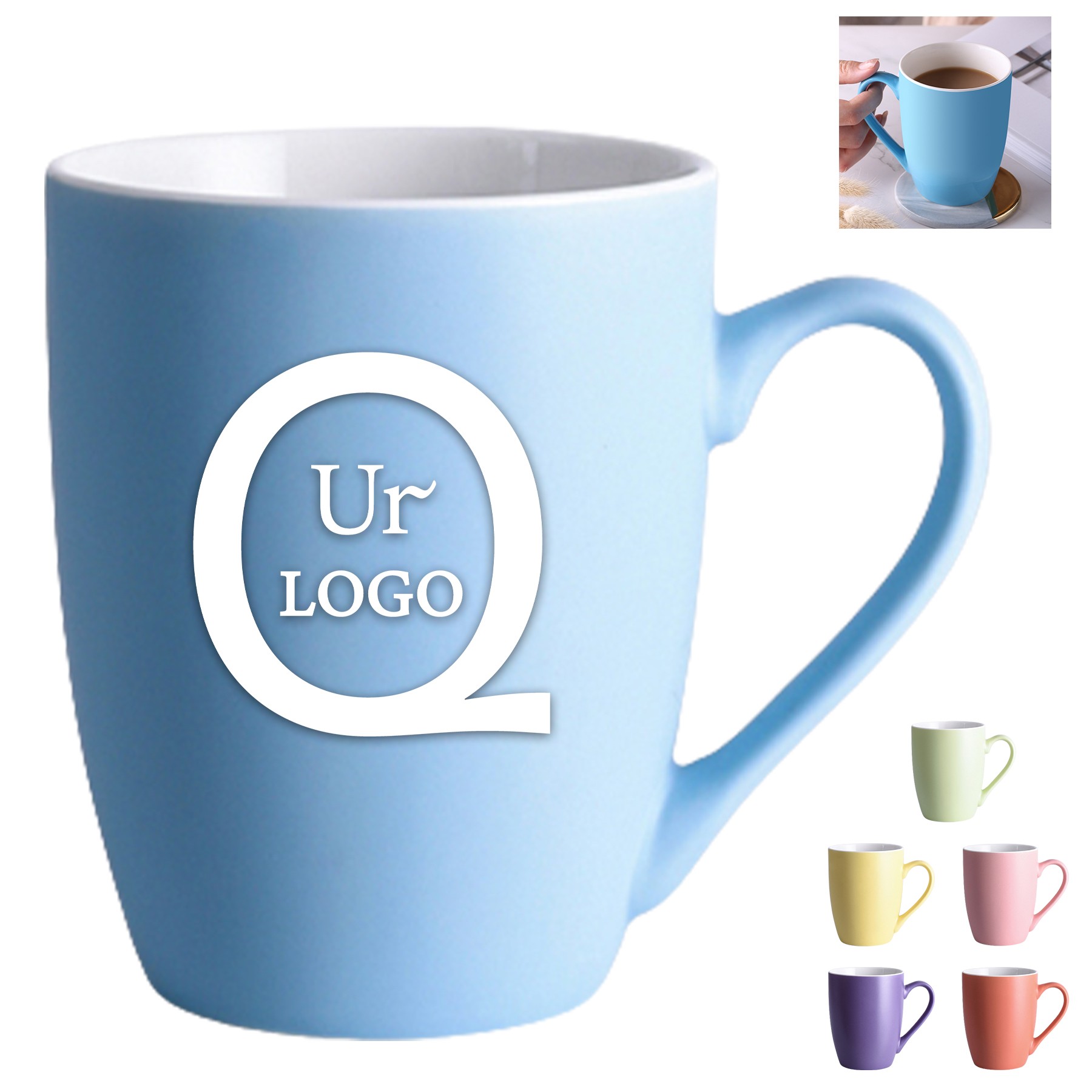 11.1 Oz Matte Drum Mug 3