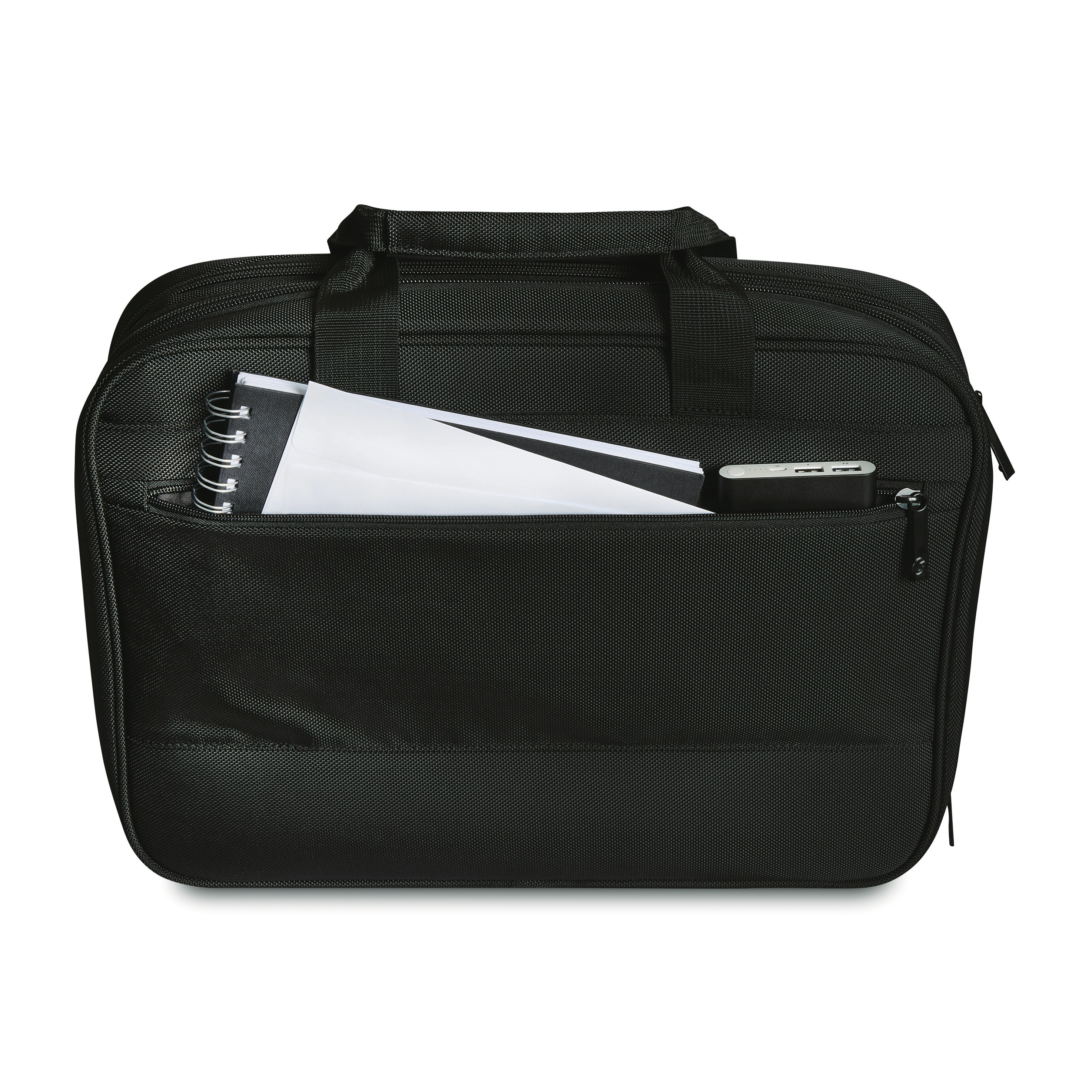 Samsonite Classic Business Perfect Fit Two Gusset Laptop Portfolio 35