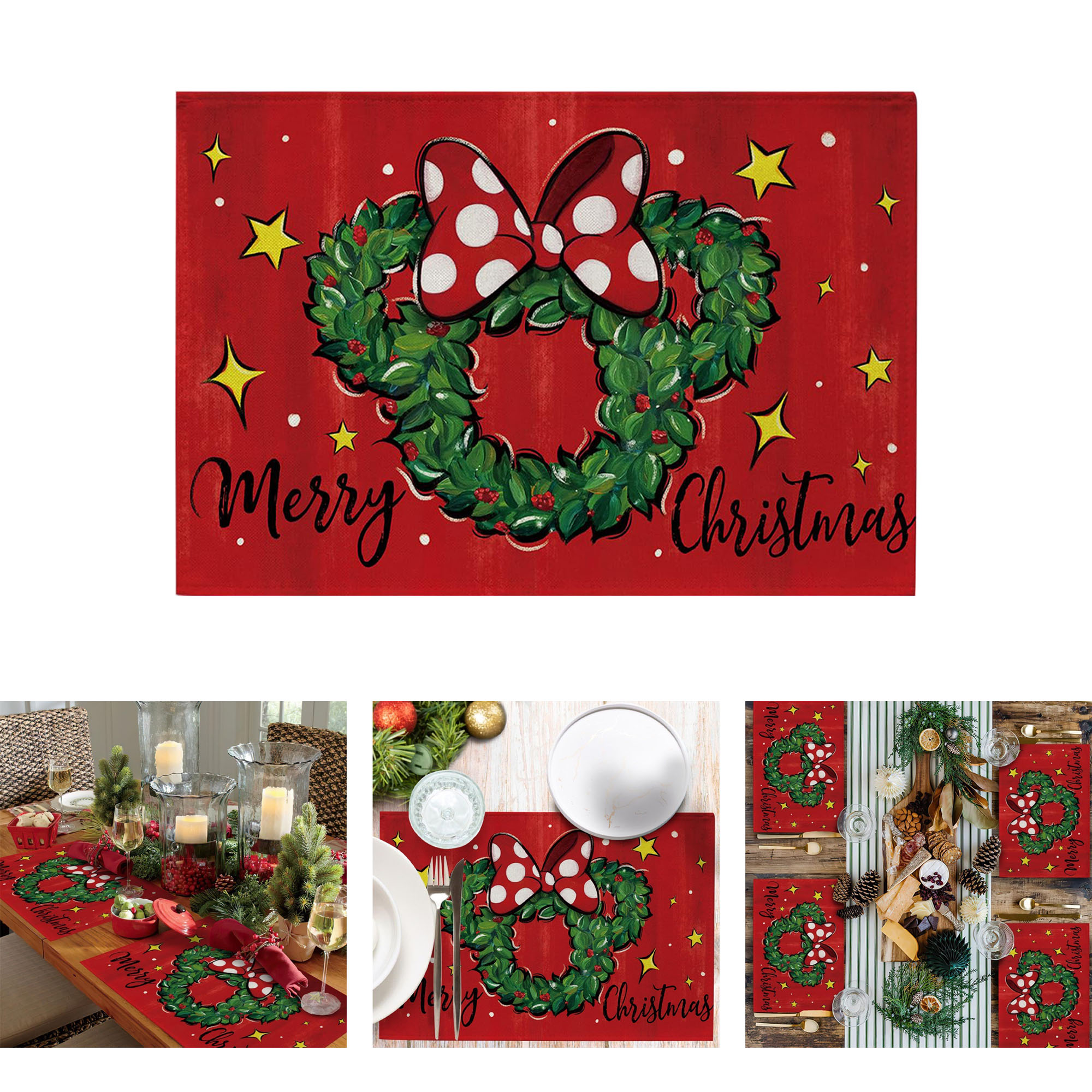 Customized Full Color Fabric Dining Pad 1