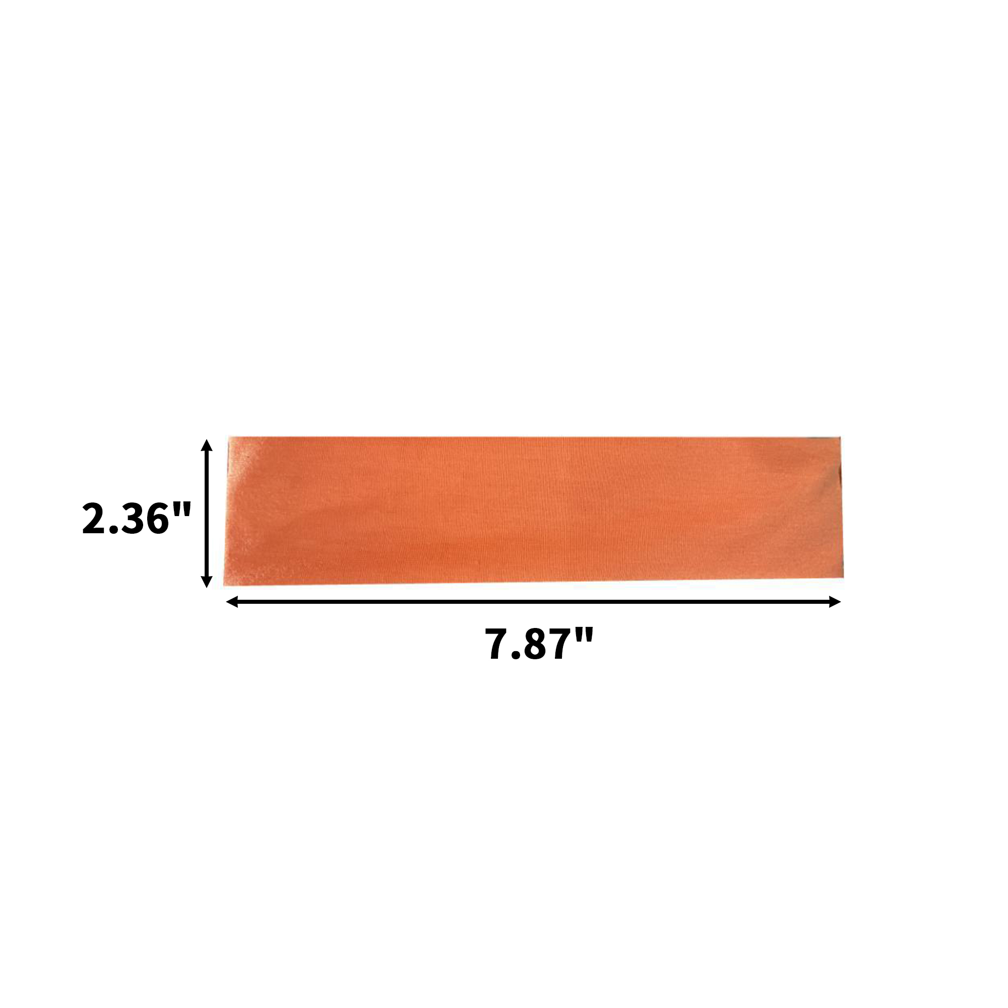 Moisture Wicking Elastic Headband 7.87" X 2.36" 5