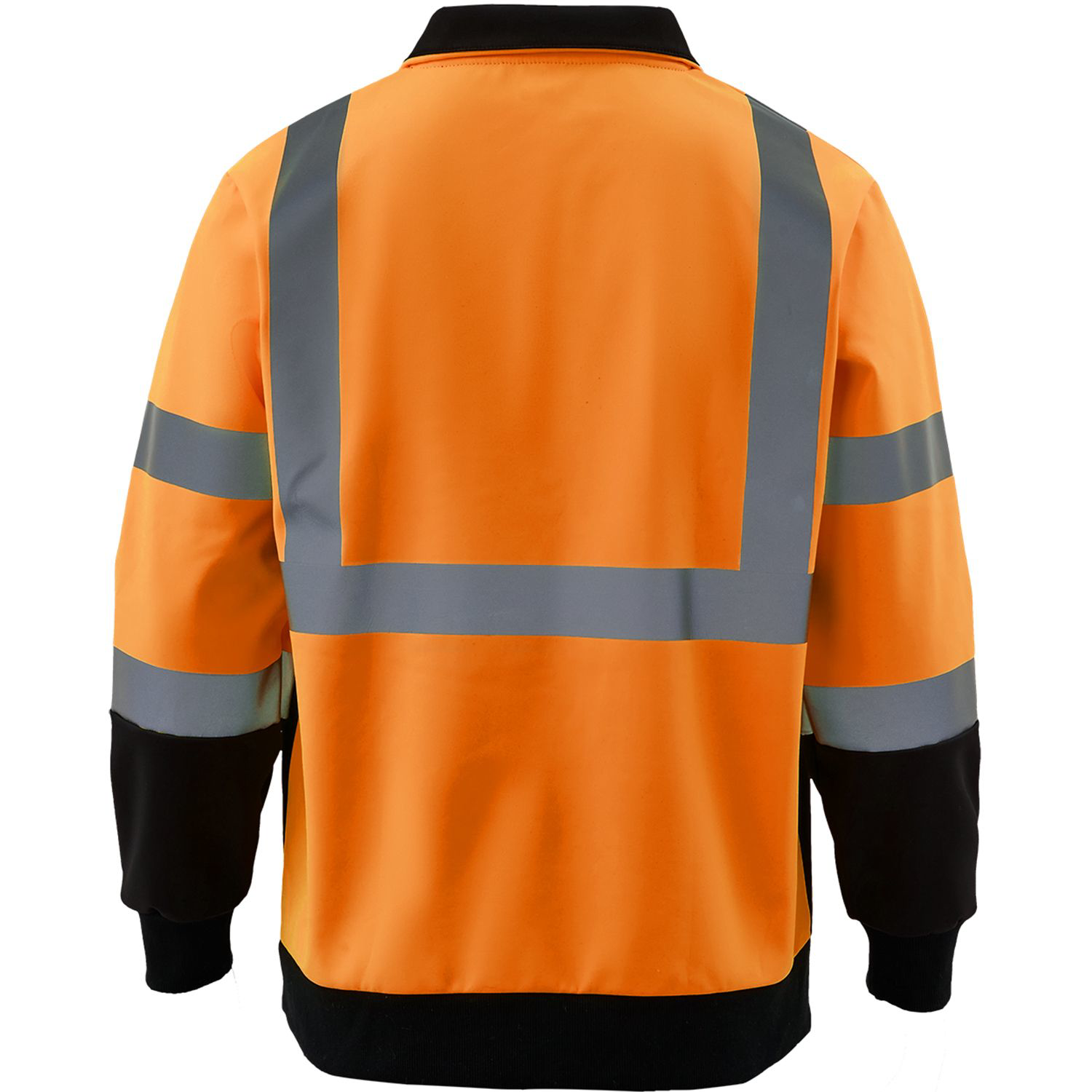 Class 3 Color Block Safety Quarter Zip with Kangaroo Pocket 5