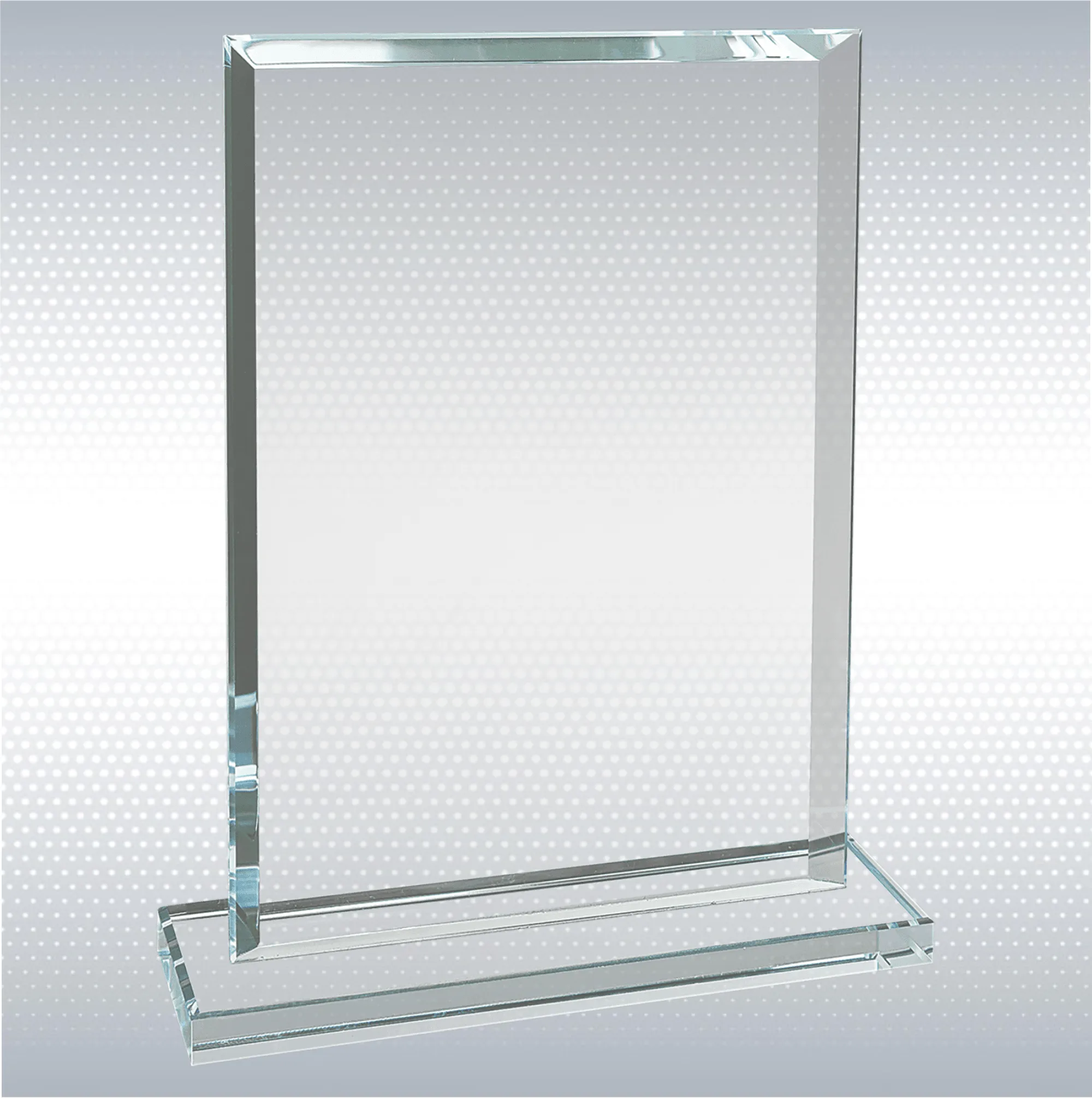 Rectangle Clear Glass Award 16