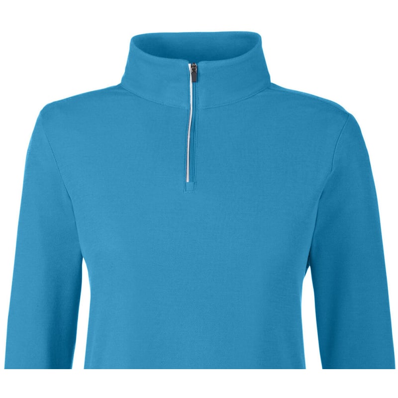 CORE365 Ladies' Fusion ChromaSoft™ Pique Quarter-Zip 17
