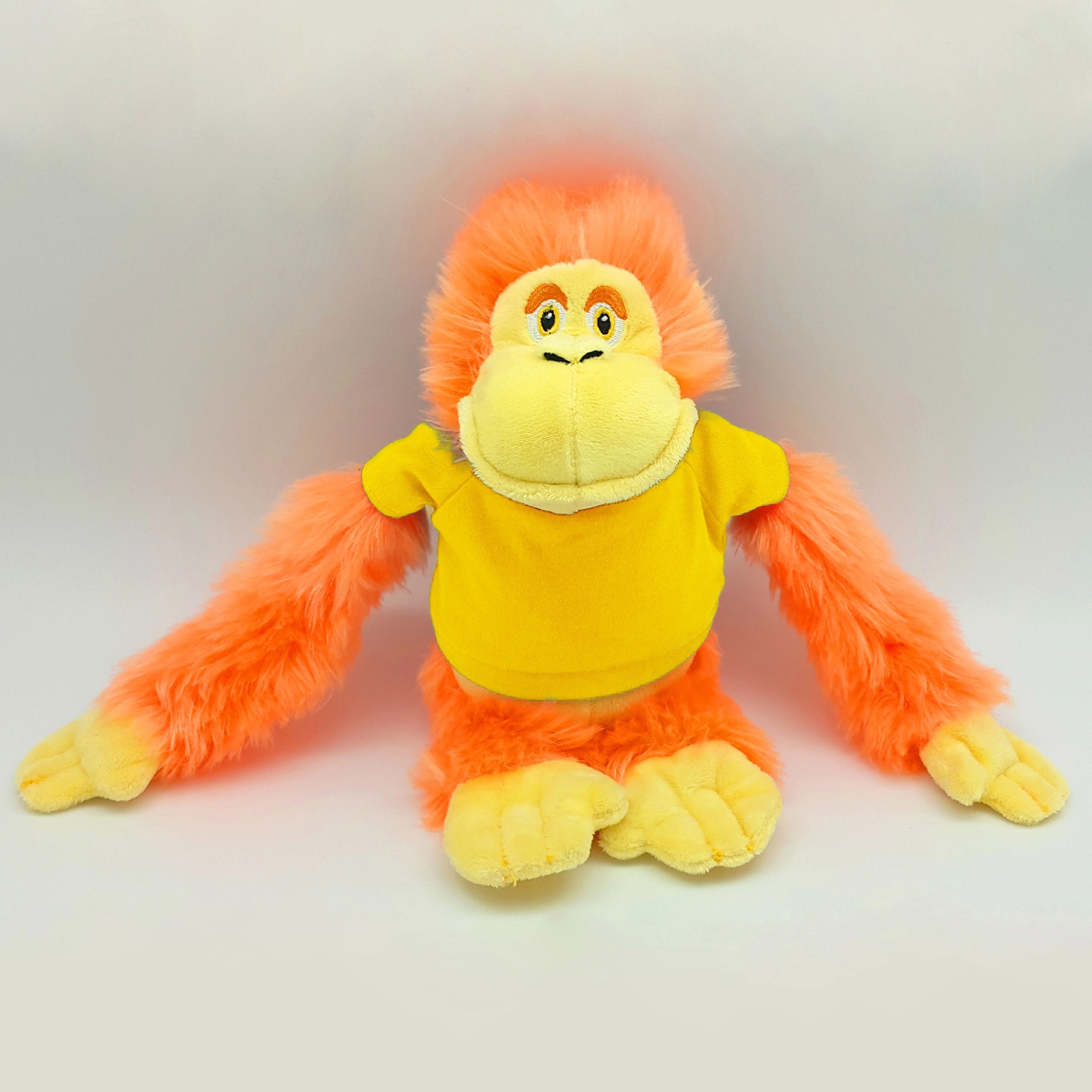 11" Bright Color Orange Gorilla 8