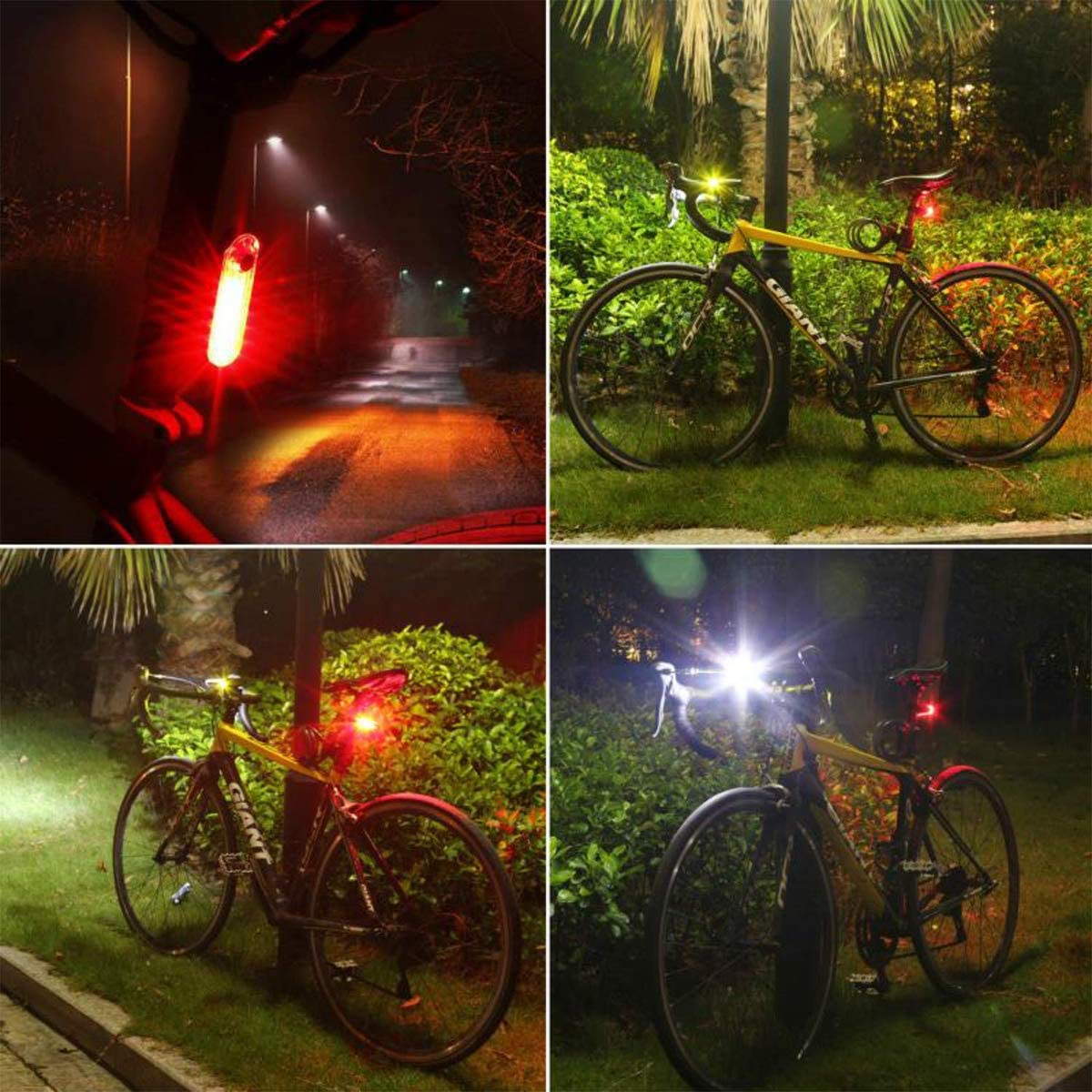 USB Rechargeable Bike Tail Light – High-Intensity Red LED Fits Bike, Helmet & Backpack 8