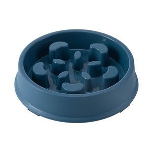 18cm Slow Eating Plastic Pet Bowl Food Tray 3