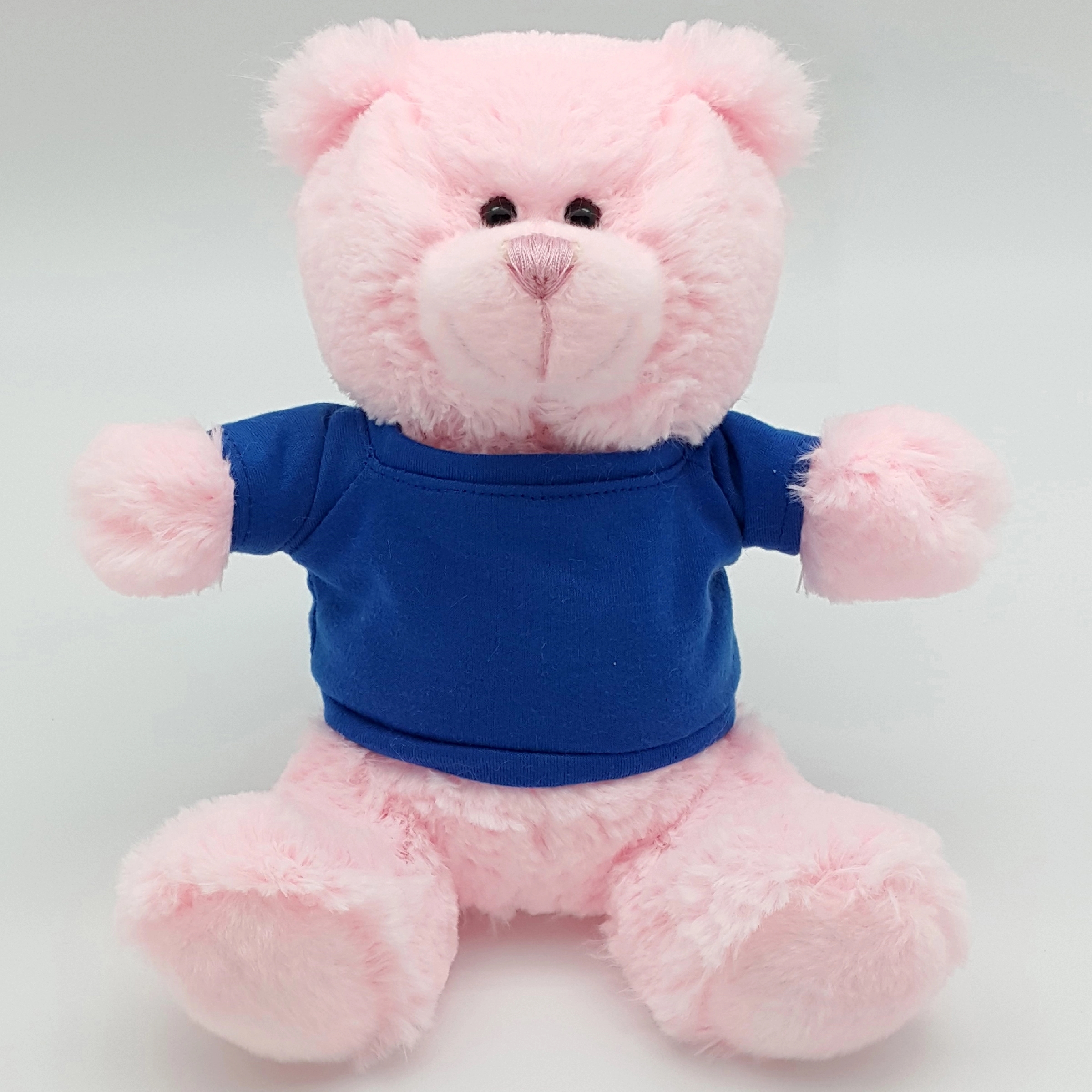 8" Bright Color Pink Bear 17