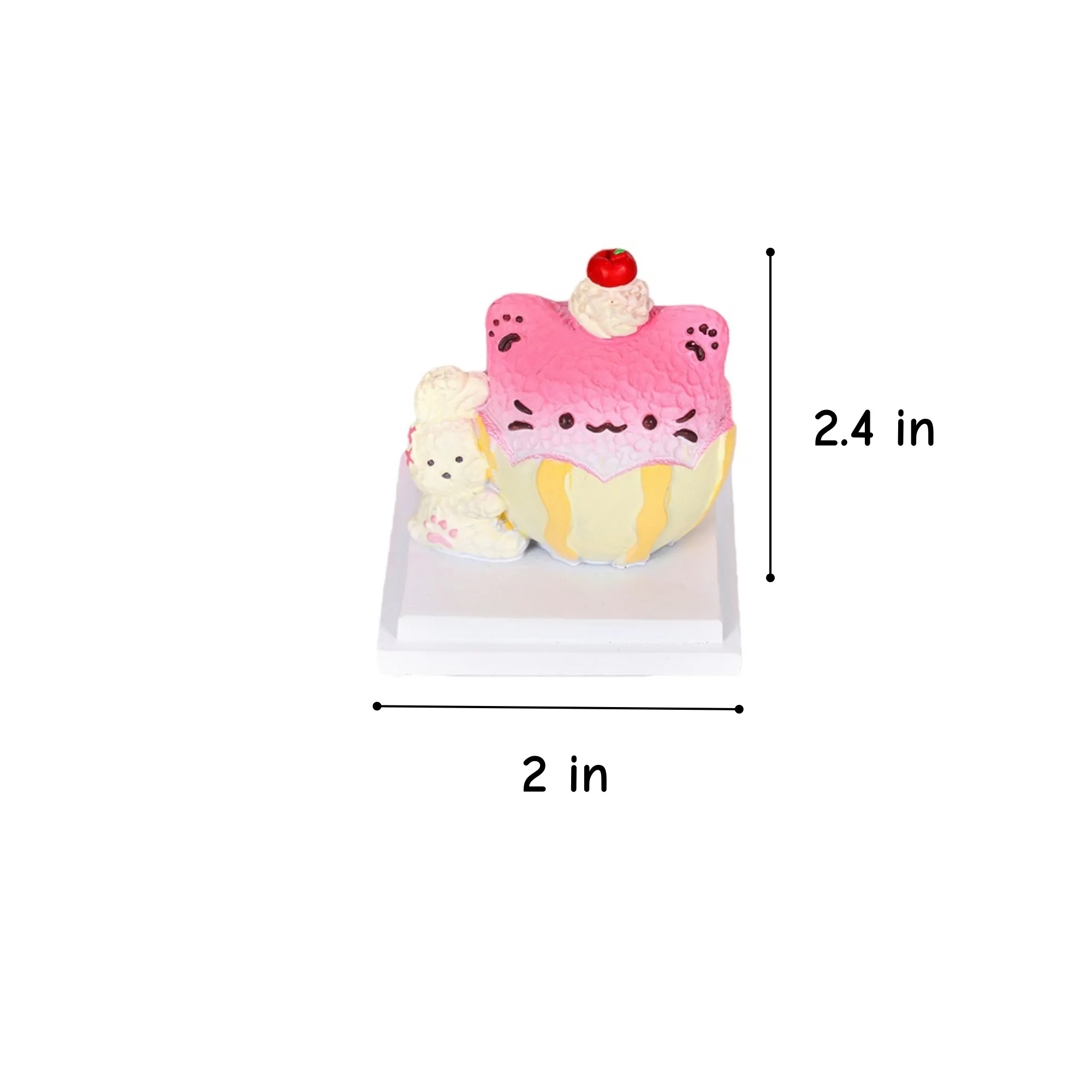 3D Cake Fridge Magnet Decorative 3