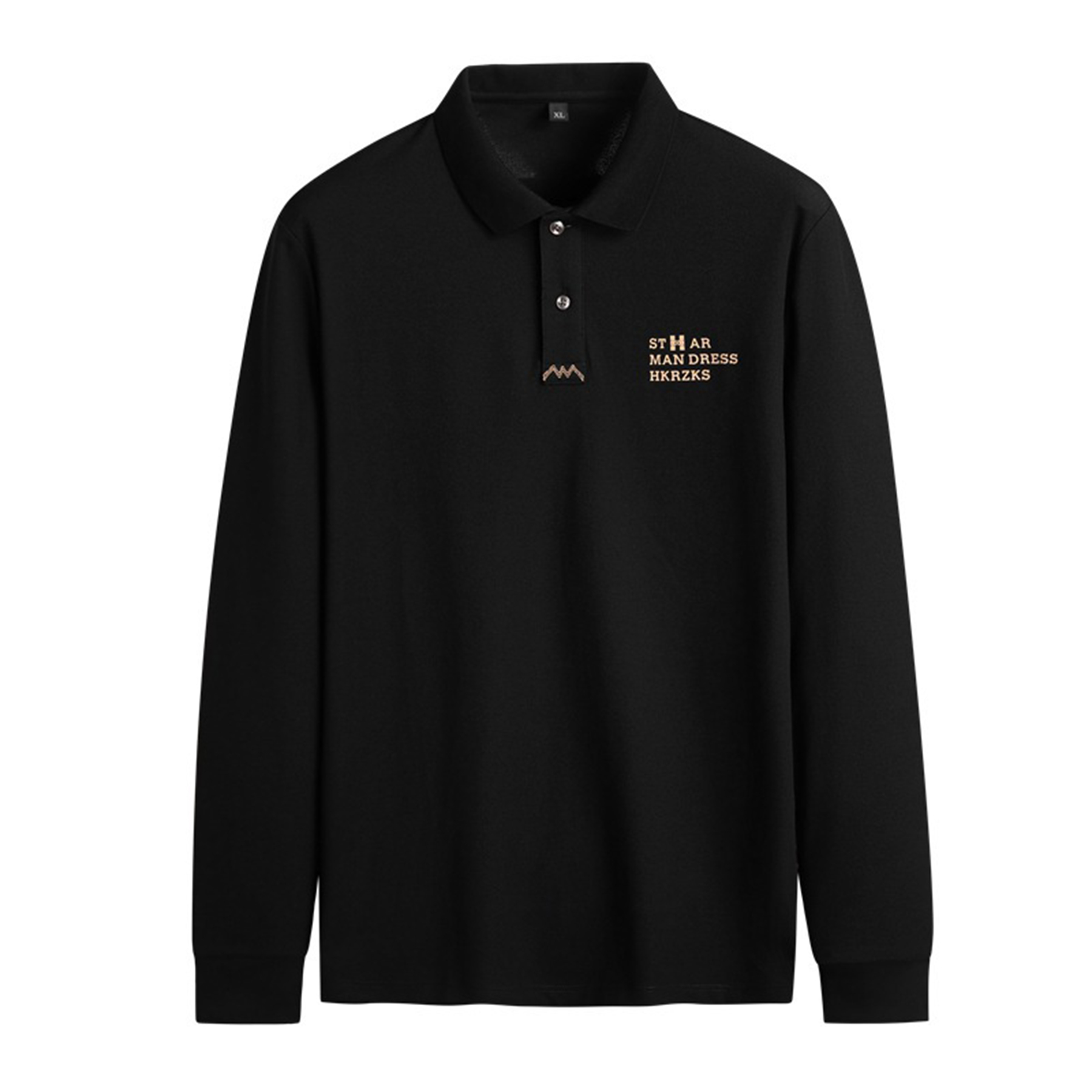 Lightweight Long Sleeve Men Polo Shirts 2