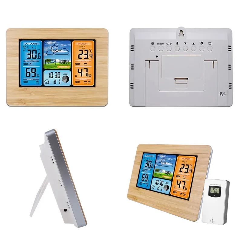 Digital Weather Thermometer With Alarm Clock 3