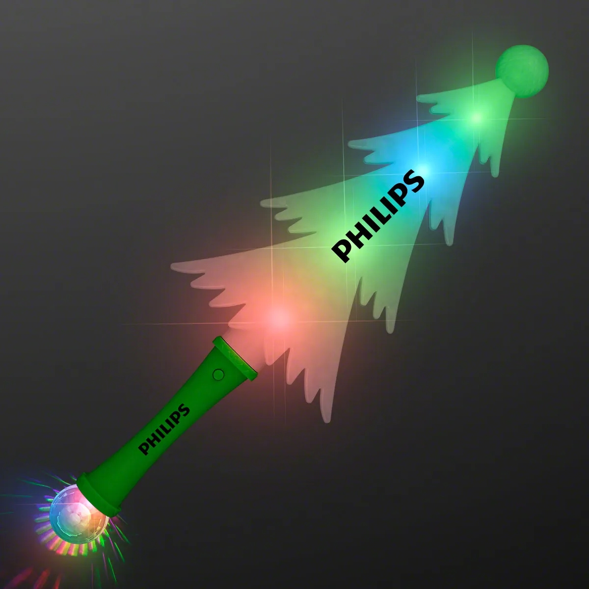 Frosty Christmas Tree Light Up Wand 1