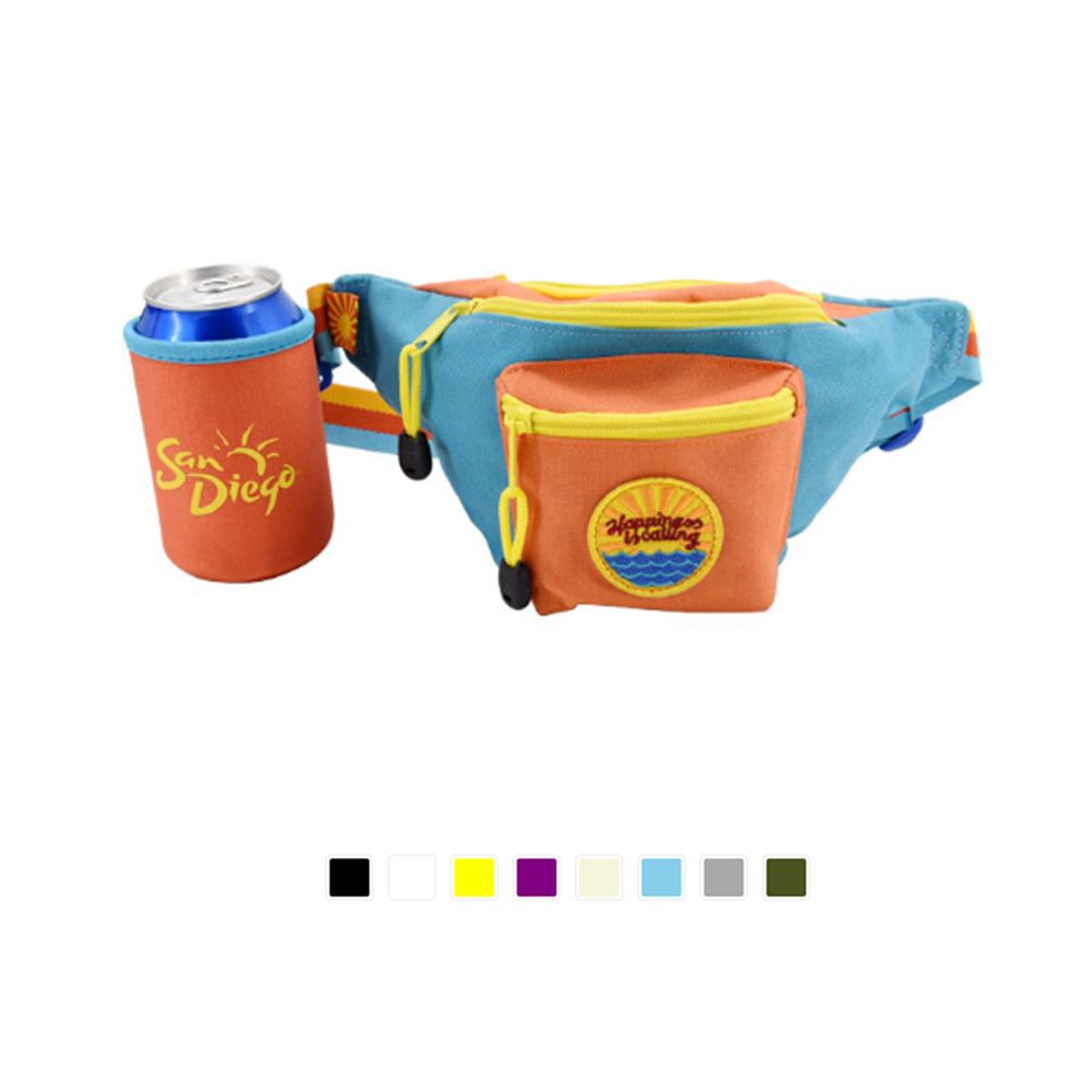 Sports Waist Bag w/Bottle Cooler 4