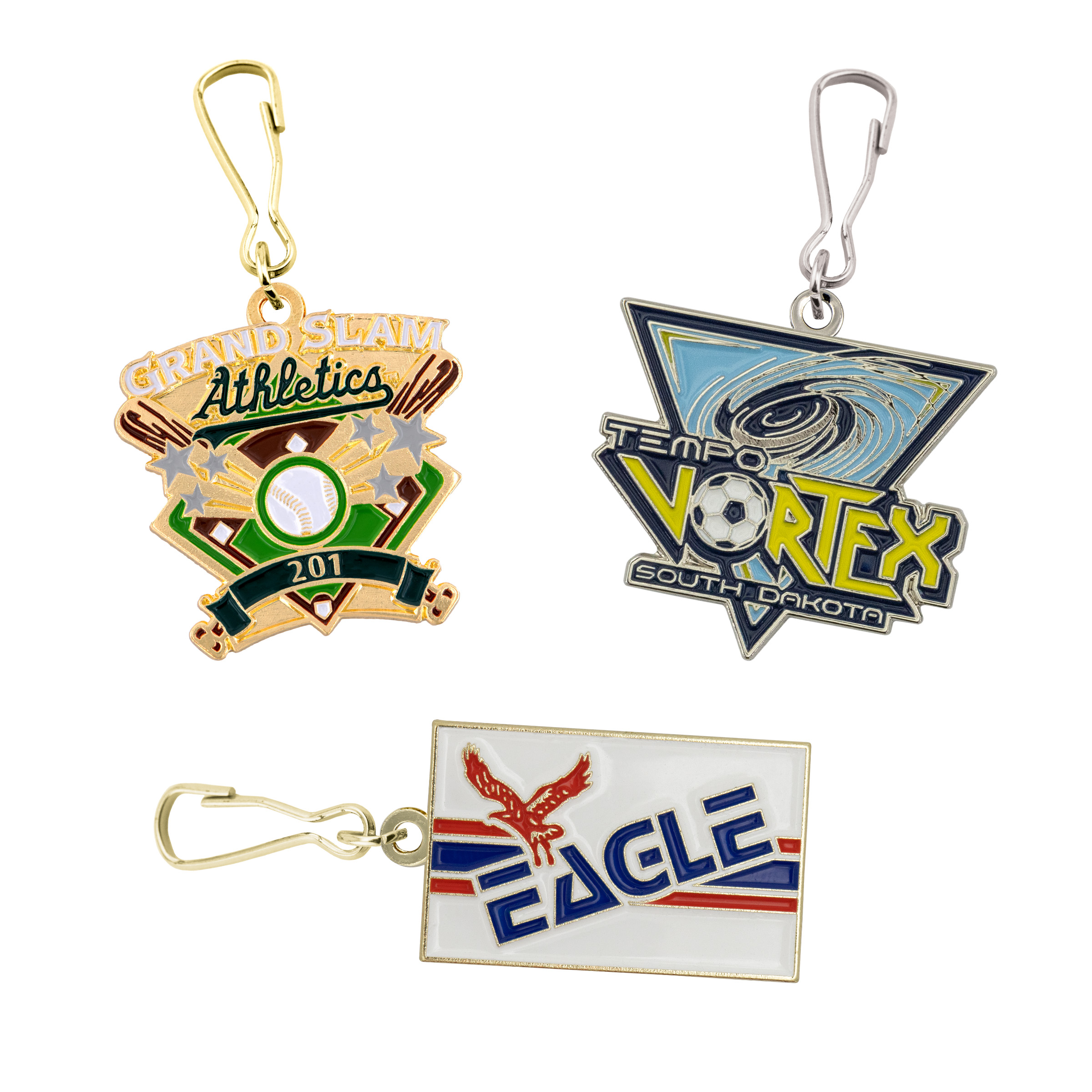 Custom Metal Zipper Pull 5