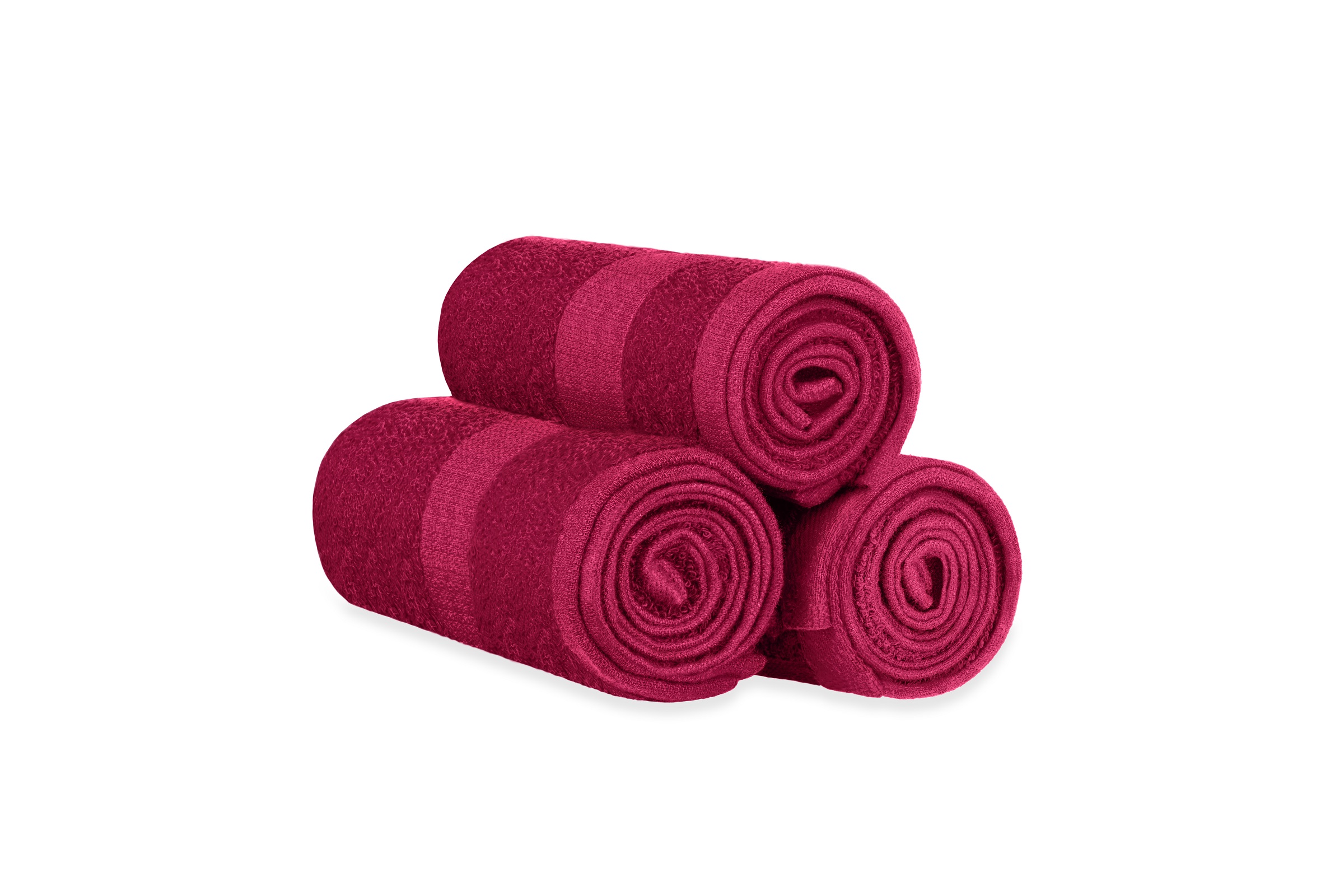 Burgundy Red Bleach Proof Salon & Spa Hand Towel 2