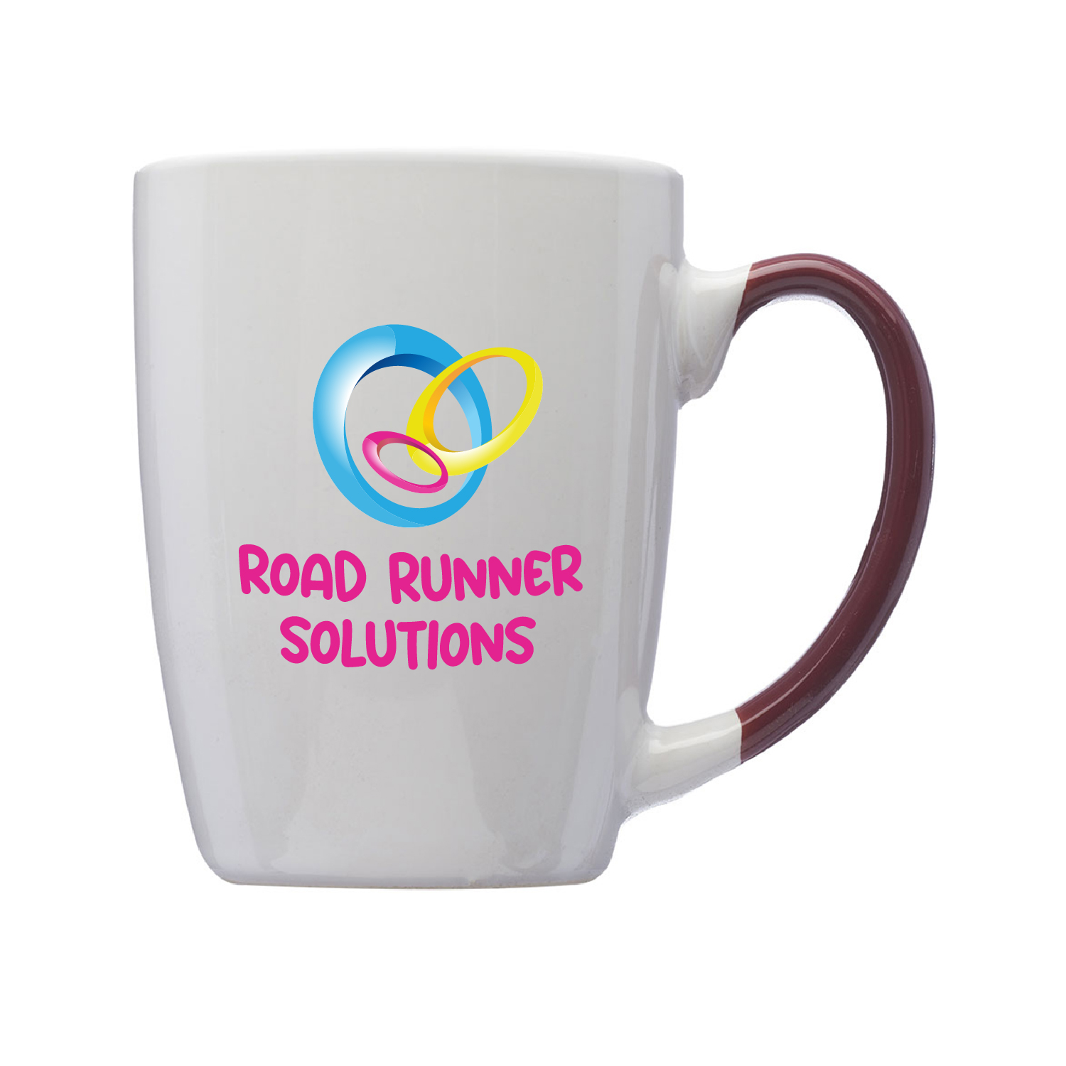 12 oz. Two Tone Ceramic Mug (Full Color Imprint) 3