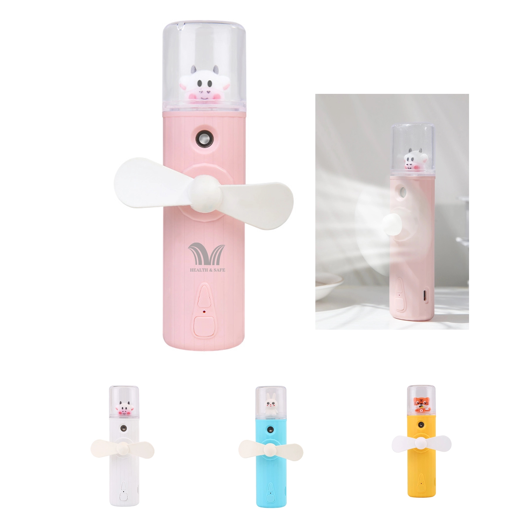Handfan Portable Handheld Water Misting Mini Fan 2