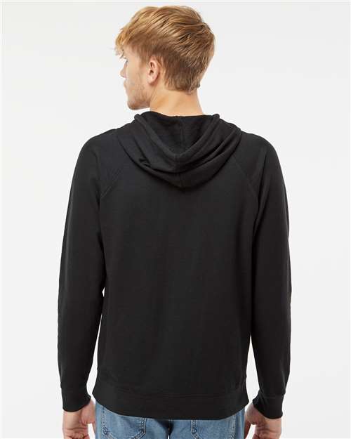Unisex Icon Lightweight Loopback Terry Hooded Sweatshirt - SS1000 13