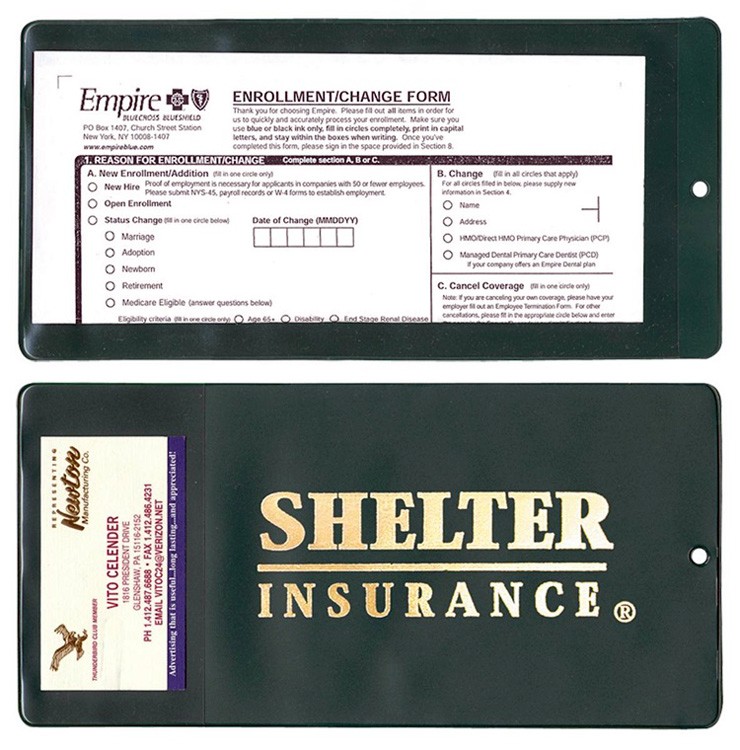 XL Policy Holder w/ Extra Pocket (opens on short side) 6